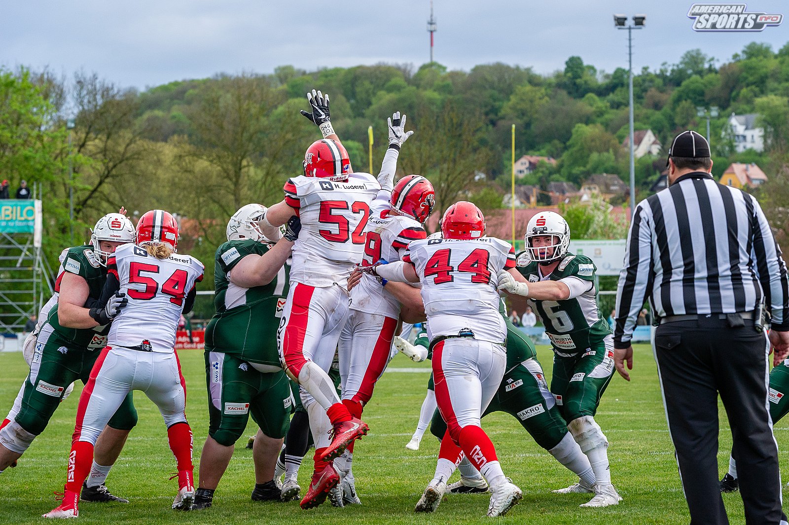 _SHU_vs_Marburg_Mercenaries - GFL: Schwäbisch Hall Unicorns vs Marburg Mercenaries 52:09 27.04.2019