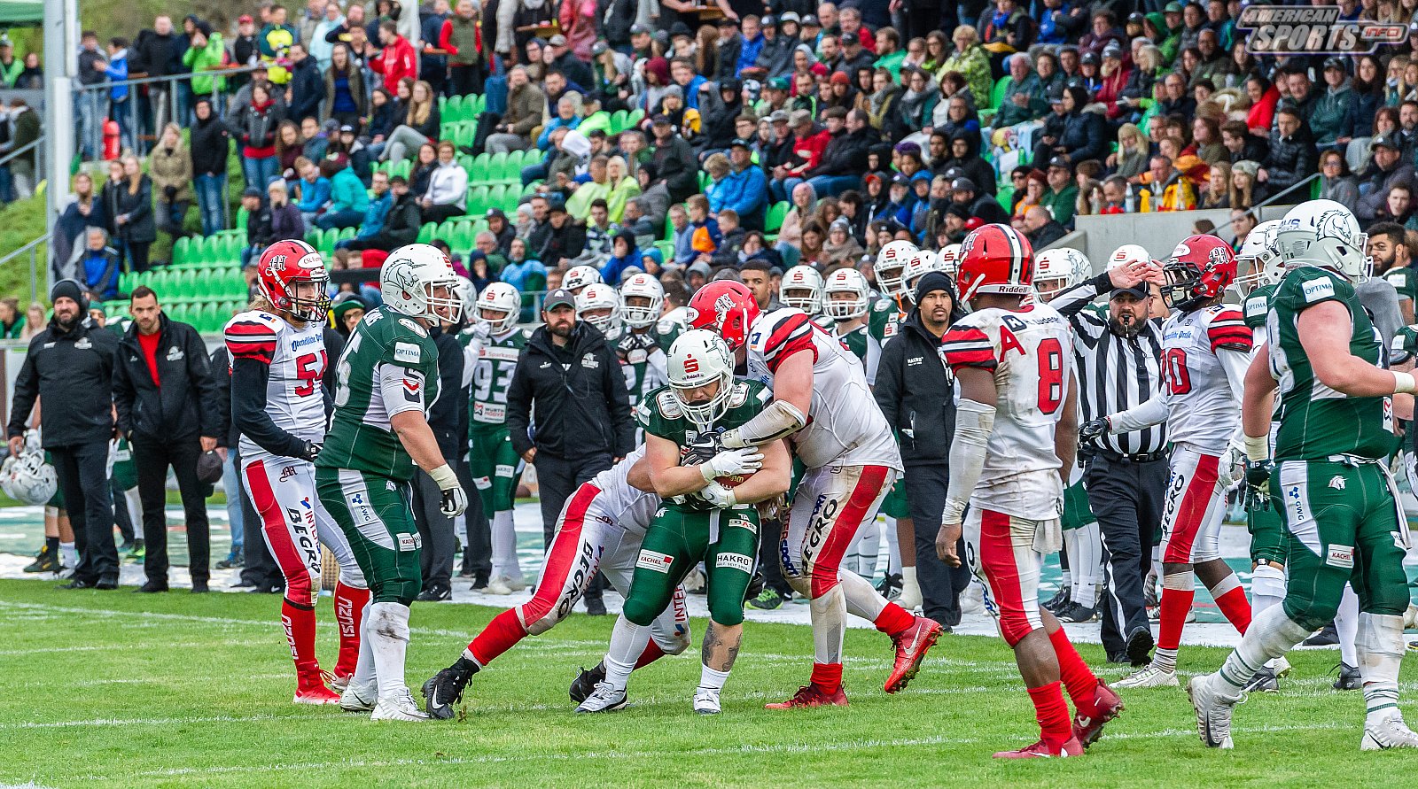 _SHU_vs_Marburg_Mercenaries - GFL: Schwäbisch Hall Unicorns vs Marburg Mercenaries 52:09 27.04.2019