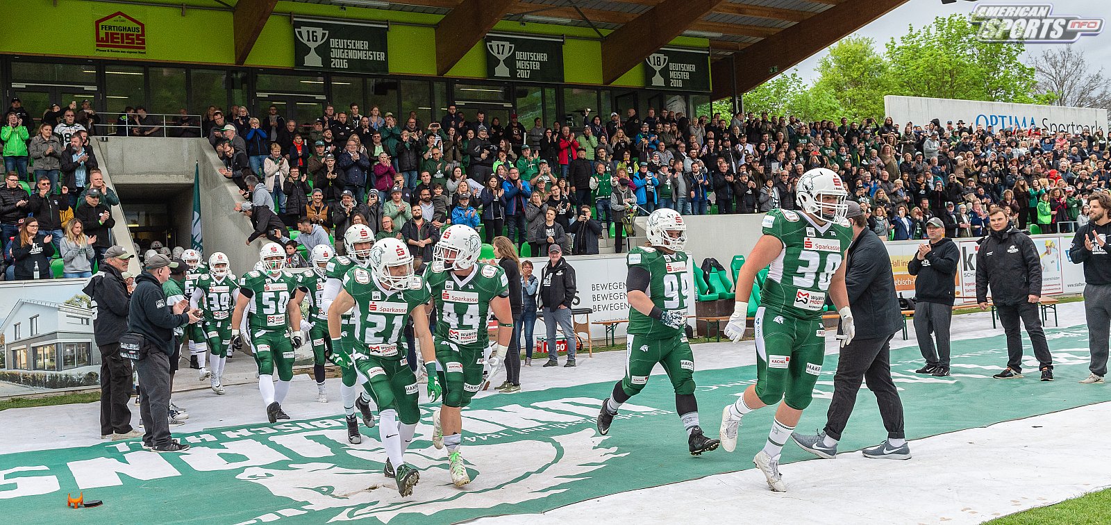 _SHU_vs_Marburg_Mercenaries - GFL: Schwäbisch Hall Unicorns vs Marburg Mercenaries 52:09 27.04.2019