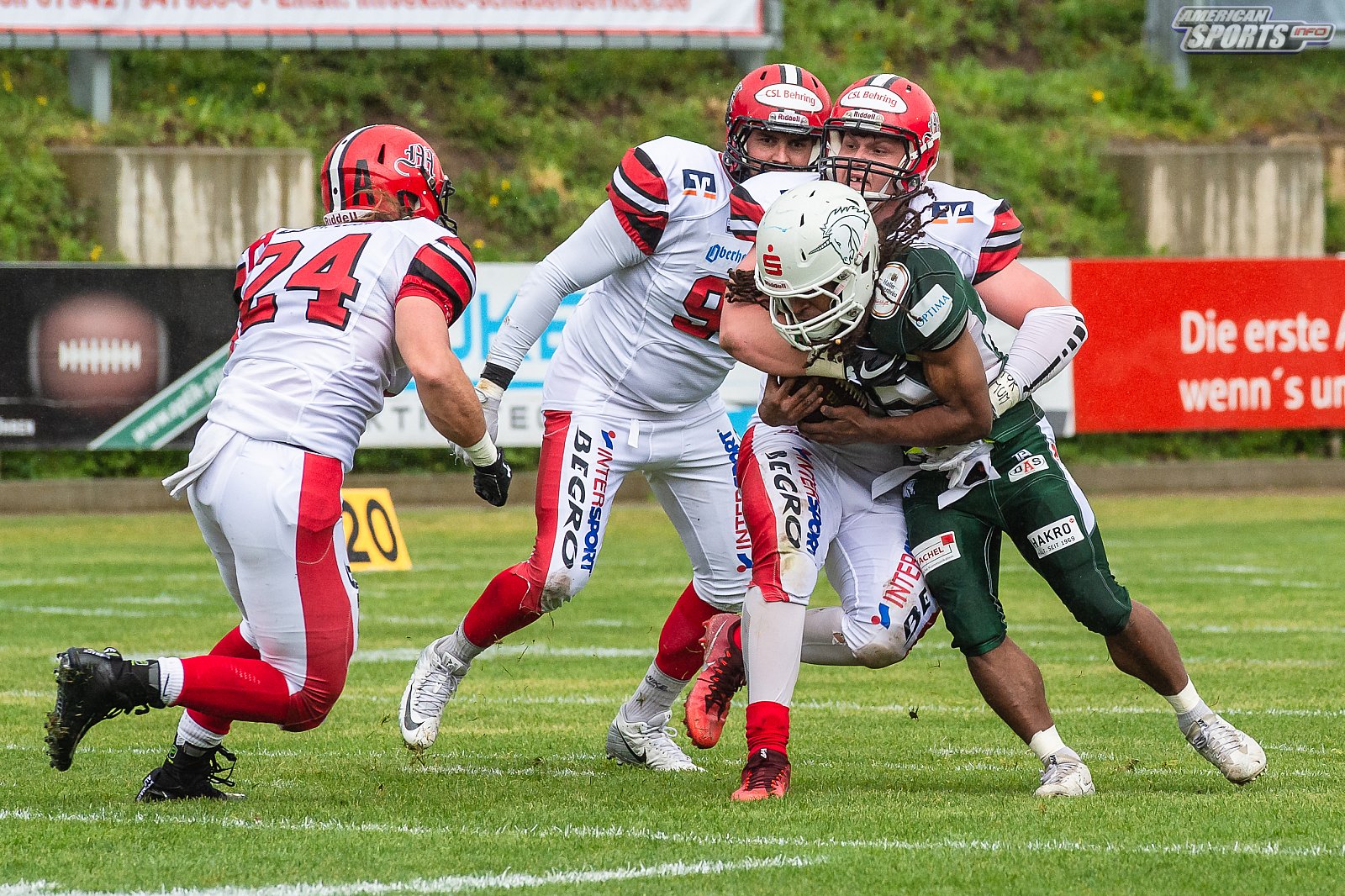 _SHU_vs_Marburg_Mercenaries - GFL: Schwäbisch Hall Unicorns vs Marburg Mercenaries 52:09 27.04.2019