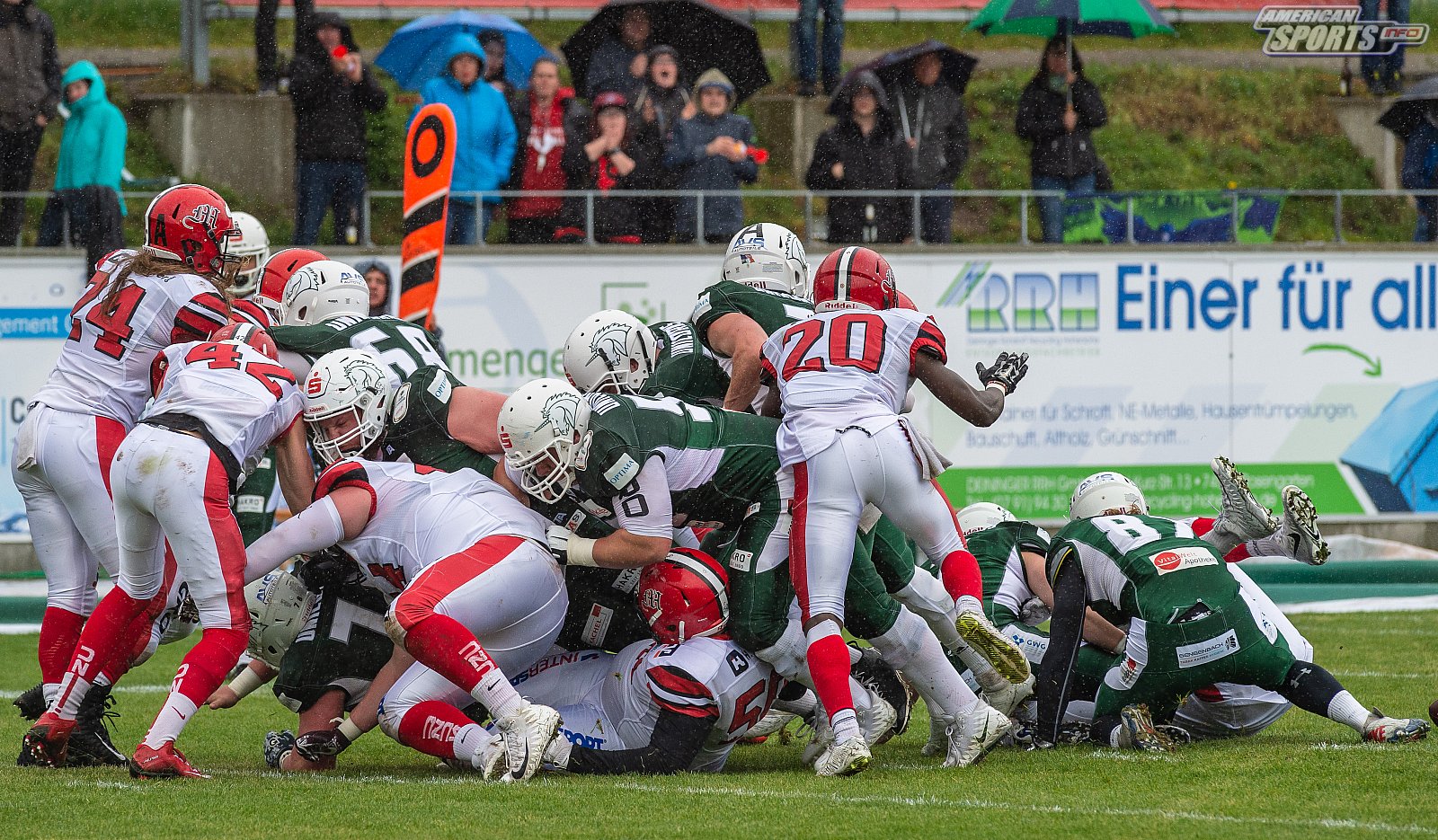 _SHU_vs_Marburg_Mercenaries - GFL: Schwäbisch Hall Unicorns vs Marburg Mercenaries 52:09 27.04.2019