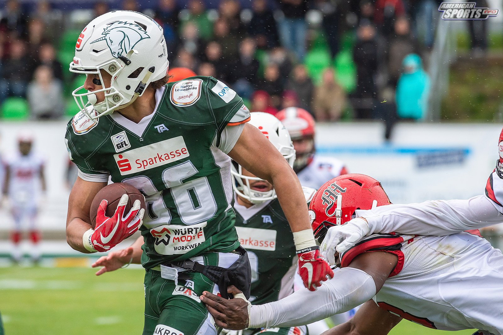 _SHU_vs_Marburg_Mercenaries - GFL: Schwäbisch Hall Unicorns vs Marburg Mercenaries 52:09 27.04.2019