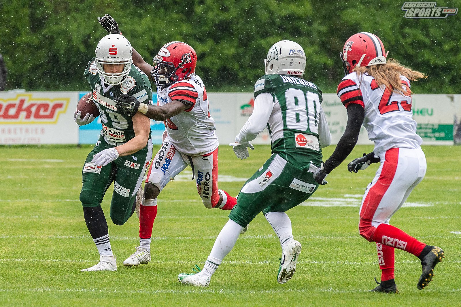 _SHU_vs_Marburg_Mercenaries - GFL: Schwäbisch Hall Unicorns vs Marburg Mercenaries 52:09 27.04.2019