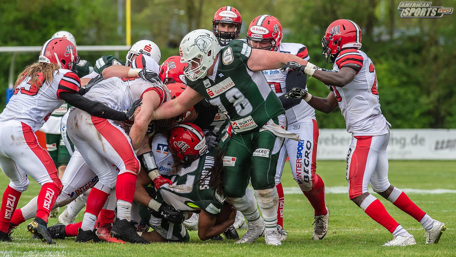 _SHU_vs_Marburg_Mercenaries - GFL: Schwäbisch Hall Unicorns vs Marburg Mercenaries 52:09 27.04.2019
