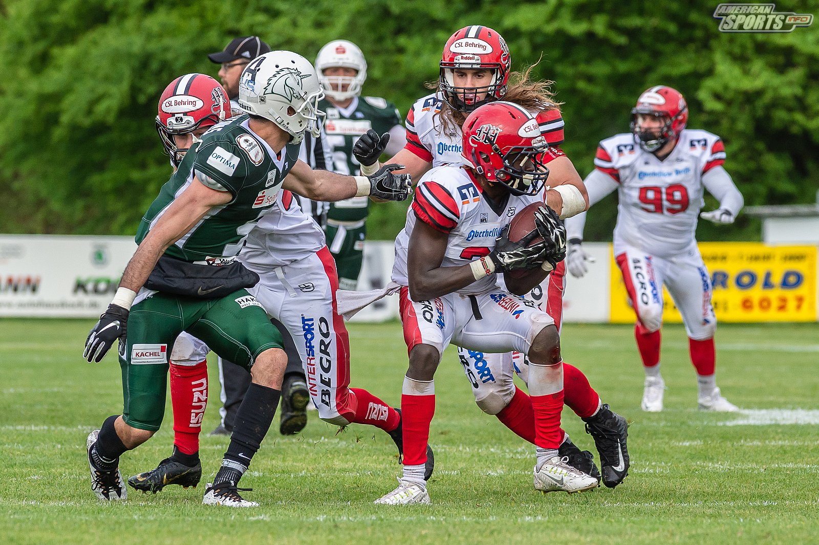 _SHU_vs_Marburg_Mercenaries - GFL: Schwäbisch Hall Unicorns vs Marburg Mercenaries 52:09 27.04.2019