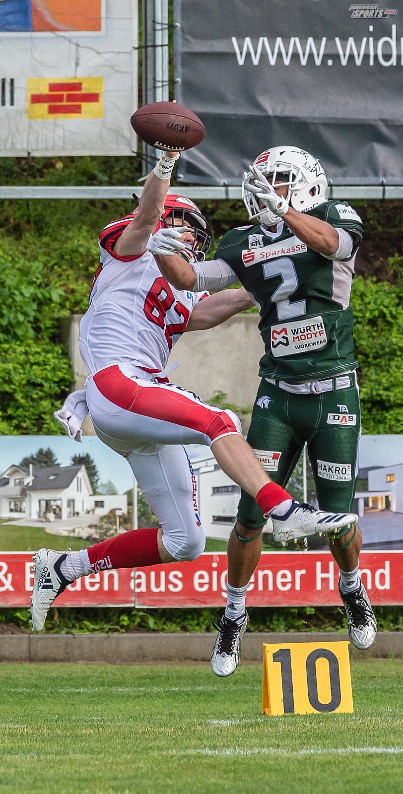 _SHU_vs_Marburg_Mercenaries - GFL: Schwäbisch Hall Unicorns vs Marburg Mercenaries 52:09 27.04.2019
