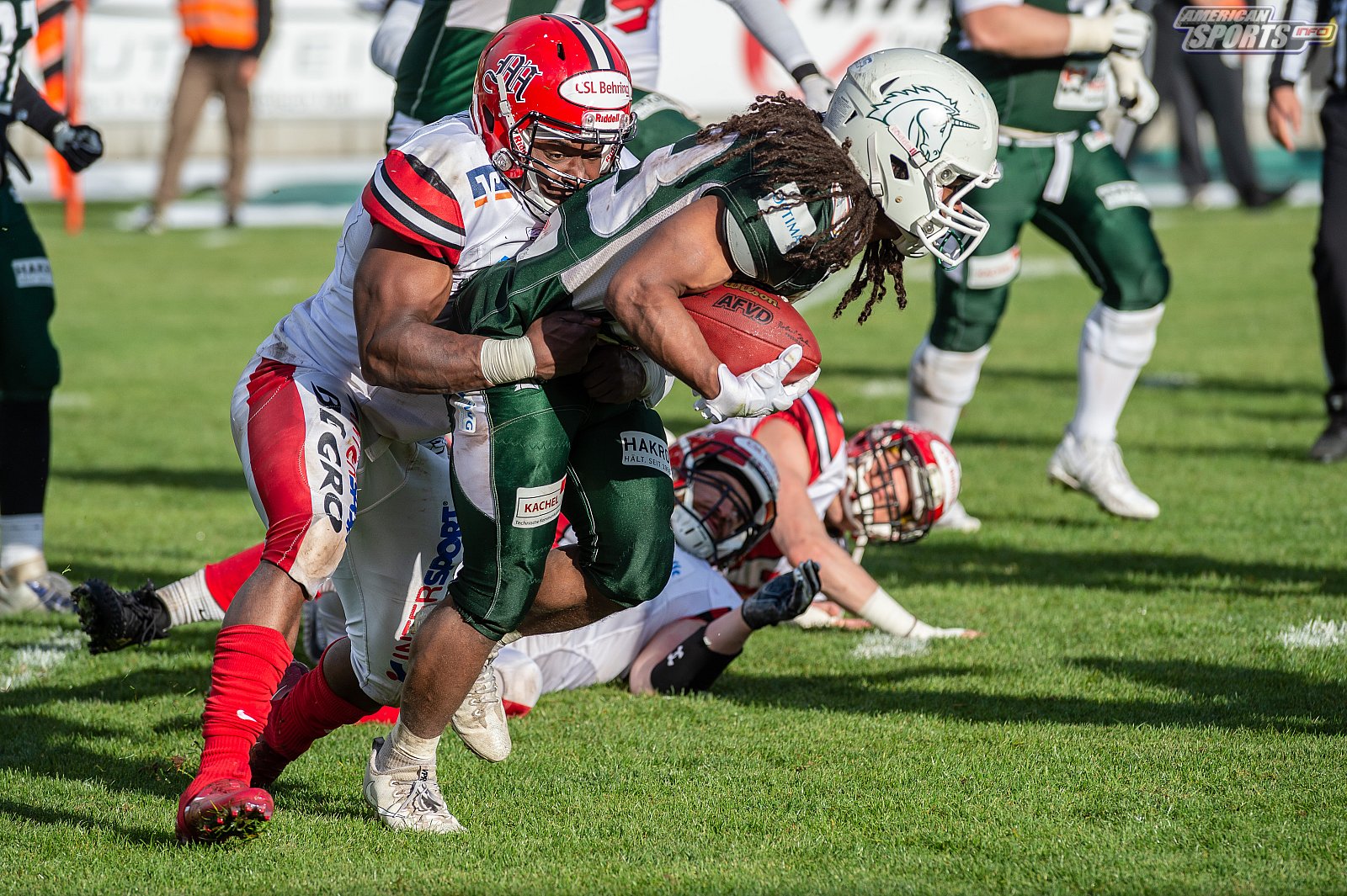 _SHU_vs_Marburg_Mercenaries - GFL: Schwäbisch Hall Unicorns vs Marburg Mercenaries 52:09 27.04.2019
