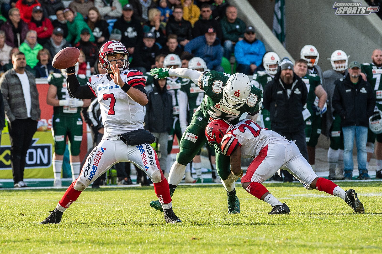 _SHU_vs_Marburg_Mercenaries - GFL: Schwäbisch Hall Unicorns vs Marburg Mercenaries 52:09 27.04.2019