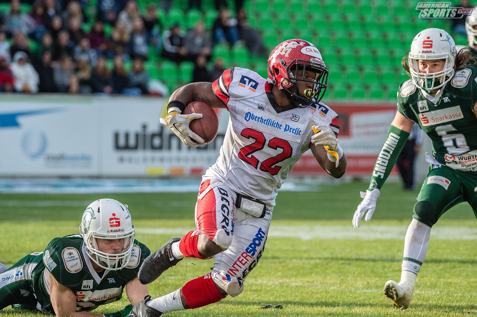 _SHU_vs_Marburg_Mercenaries - GFL: Schwäbisch Hall Unicorns vs Marburg Mercenaries 52:09 27.04.2019