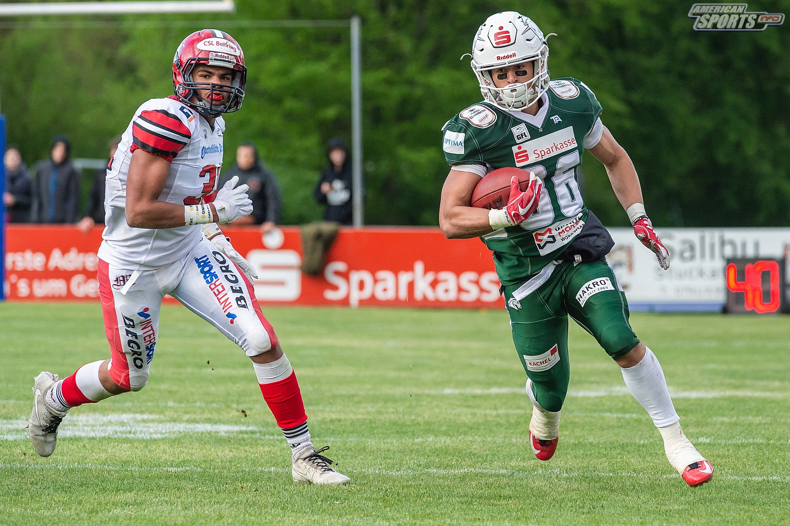 _SHU_vs_Marburg_Mercenaries - GFL: Schwäbisch Hall Unicorns vs Marburg Mercenaries 52:09 27.04.2019