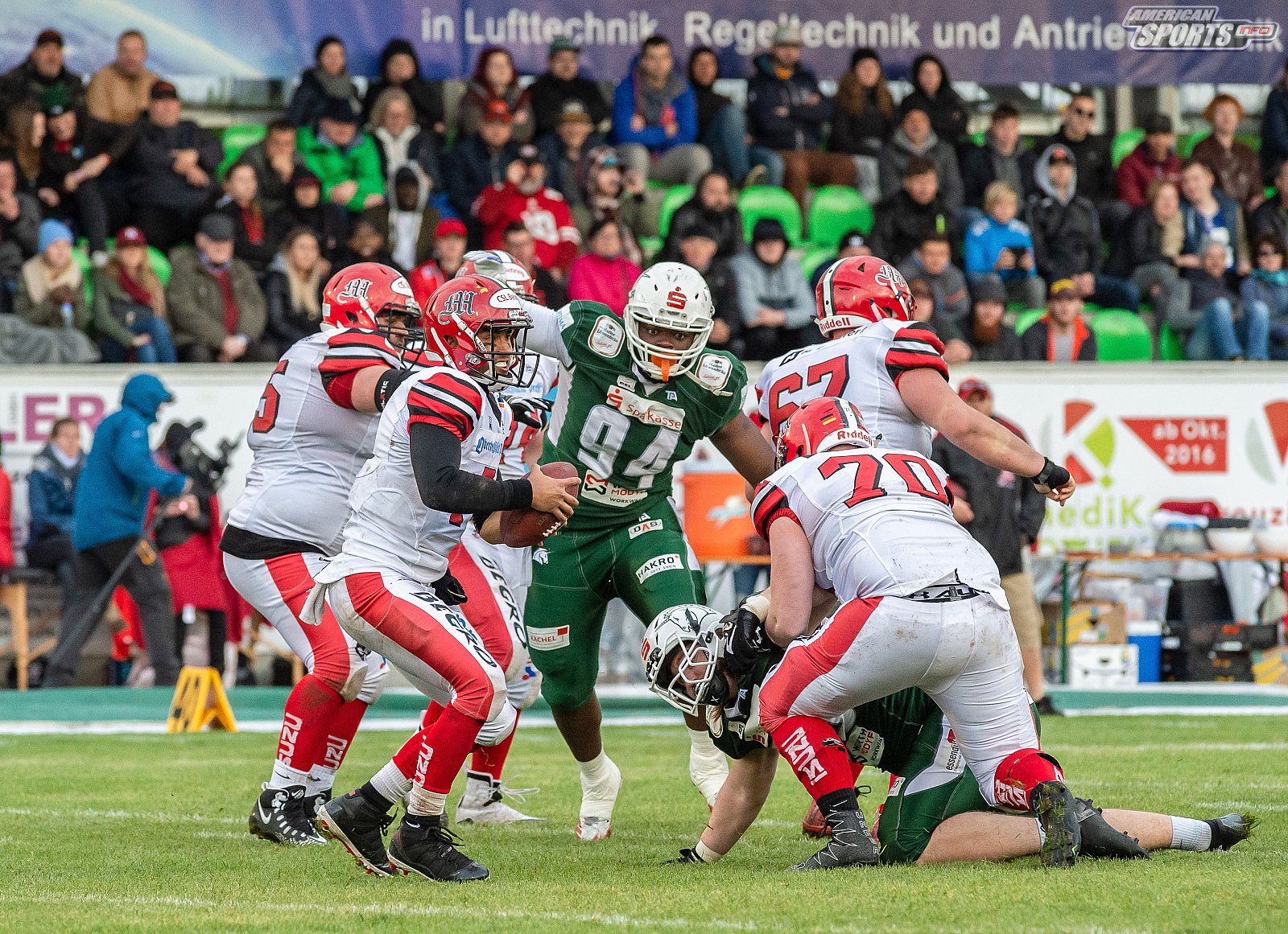 _SHU_vs_Marburg_Mercenaries - GFL: Schwäbisch Hall Unicorns vs Marburg Mercenaries 52:09 27.04.2019