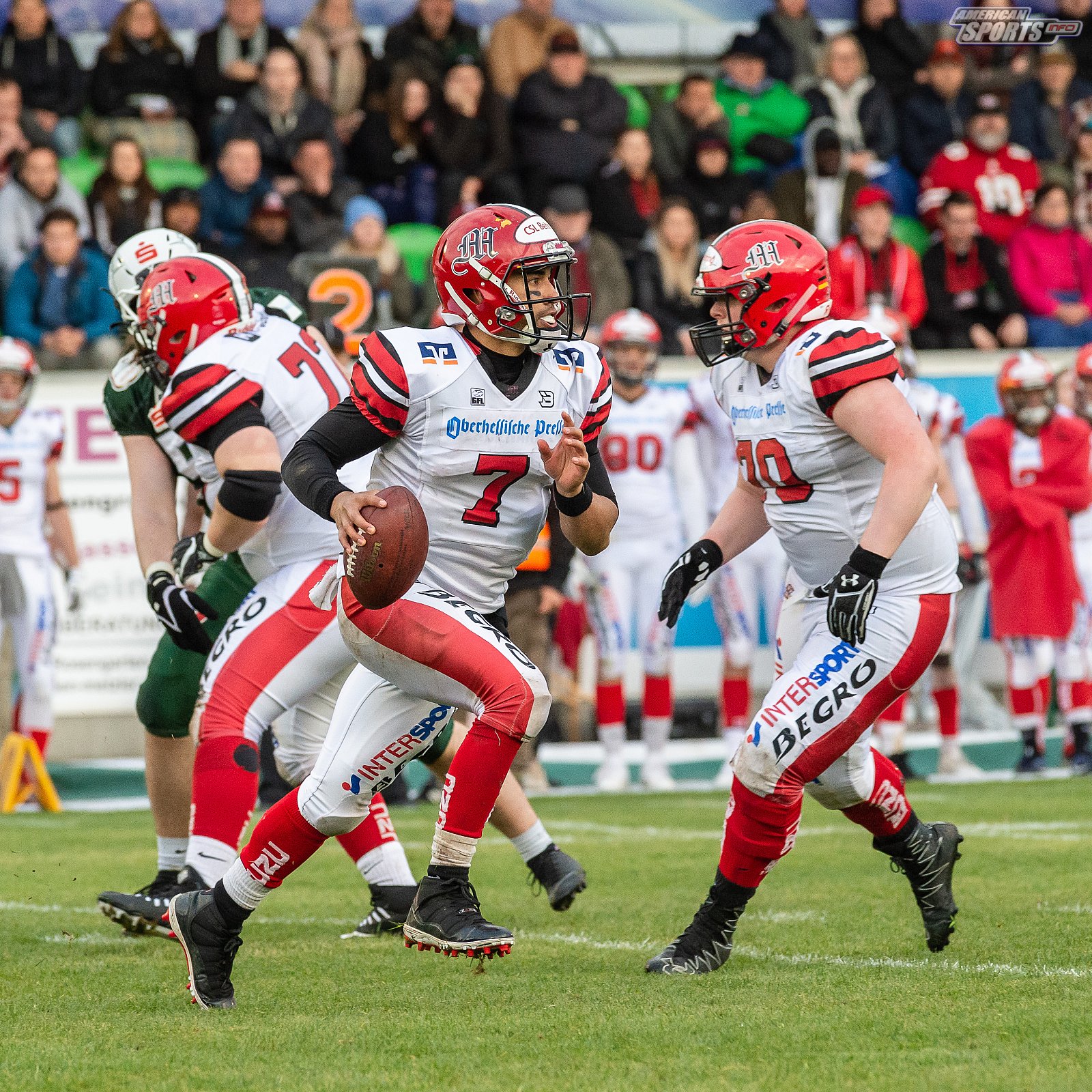 _SHU_vs_Marburg_Mercenaries - GFL: Schwäbisch Hall Unicorns vs Marburg Mercenaries 52:09 27.04.2019
