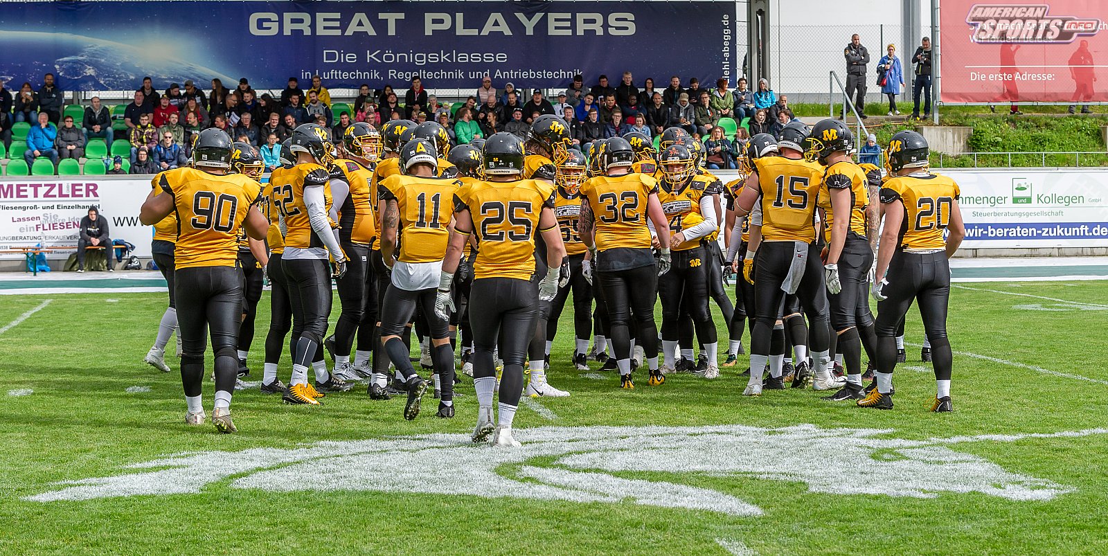 GFL Süd: Schwäbisch Hall Unicorns vs Munich Cowboys 35:03 11.05.2019