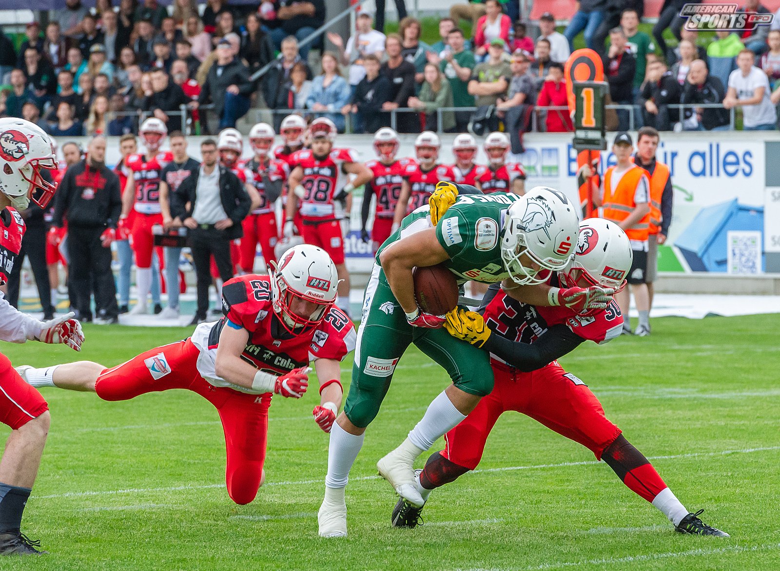 GFL Süd: Schwäbisch Hall Unicorns vs. Stuttgart Scorpions 63:13 25.05.2019