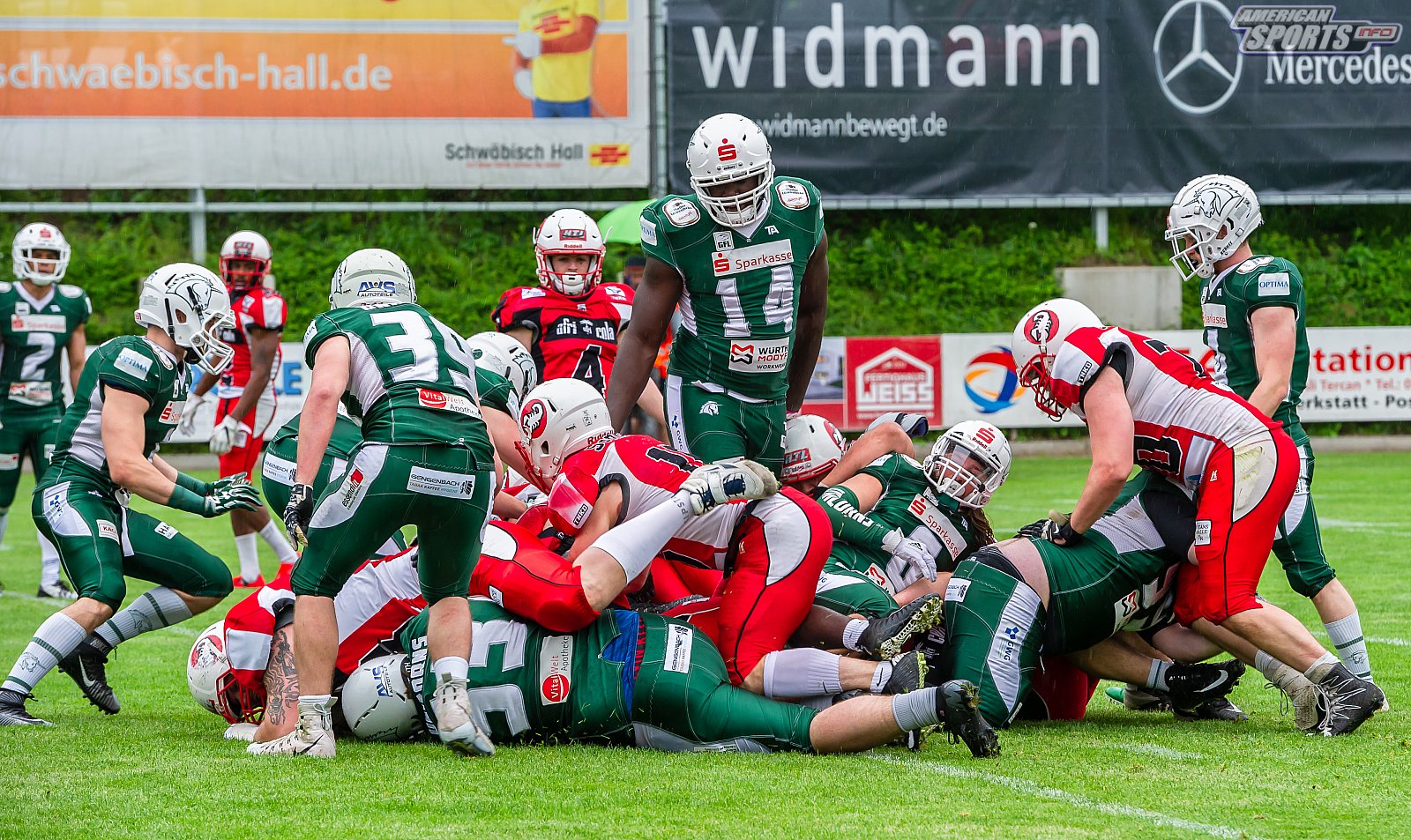 GFL Süd: Schwäbisch Hall Unicorns vs. Stuttgart Scorpions 63:13 25.05.2019