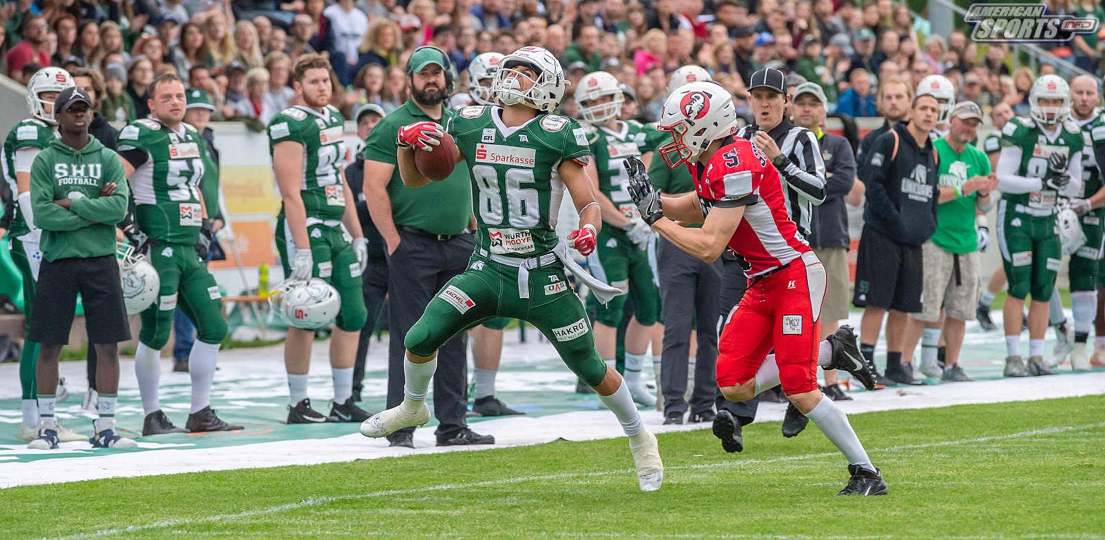 GFL Süd: Schwäbisch Hall Unicorns vs. Stuttgart Scorpions 63:13 25.05.2019