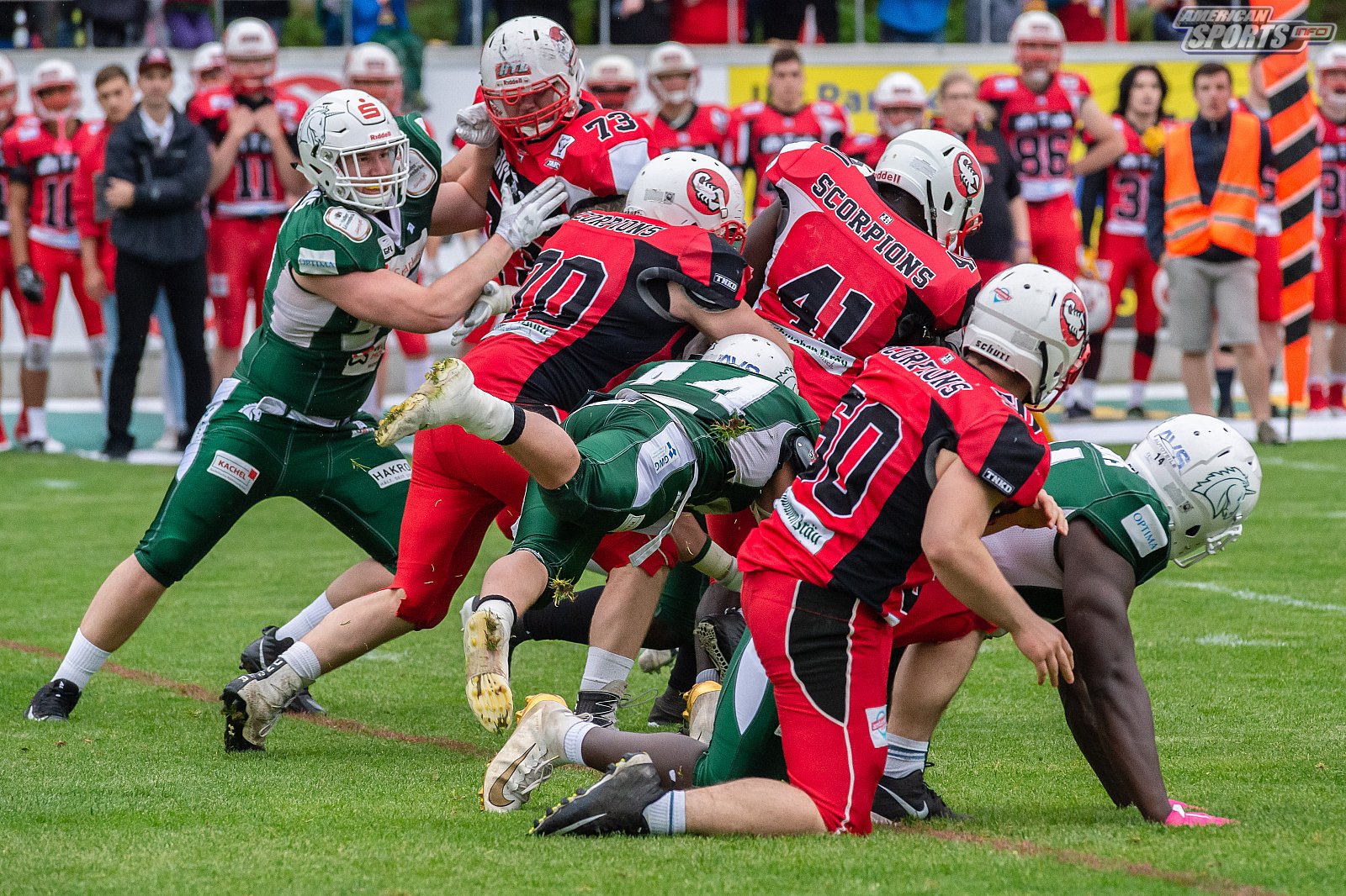 GFL Süd: Schwäbisch Hall Unicorns vs. Stuttgart Scorpions 63:13 25.05.2019