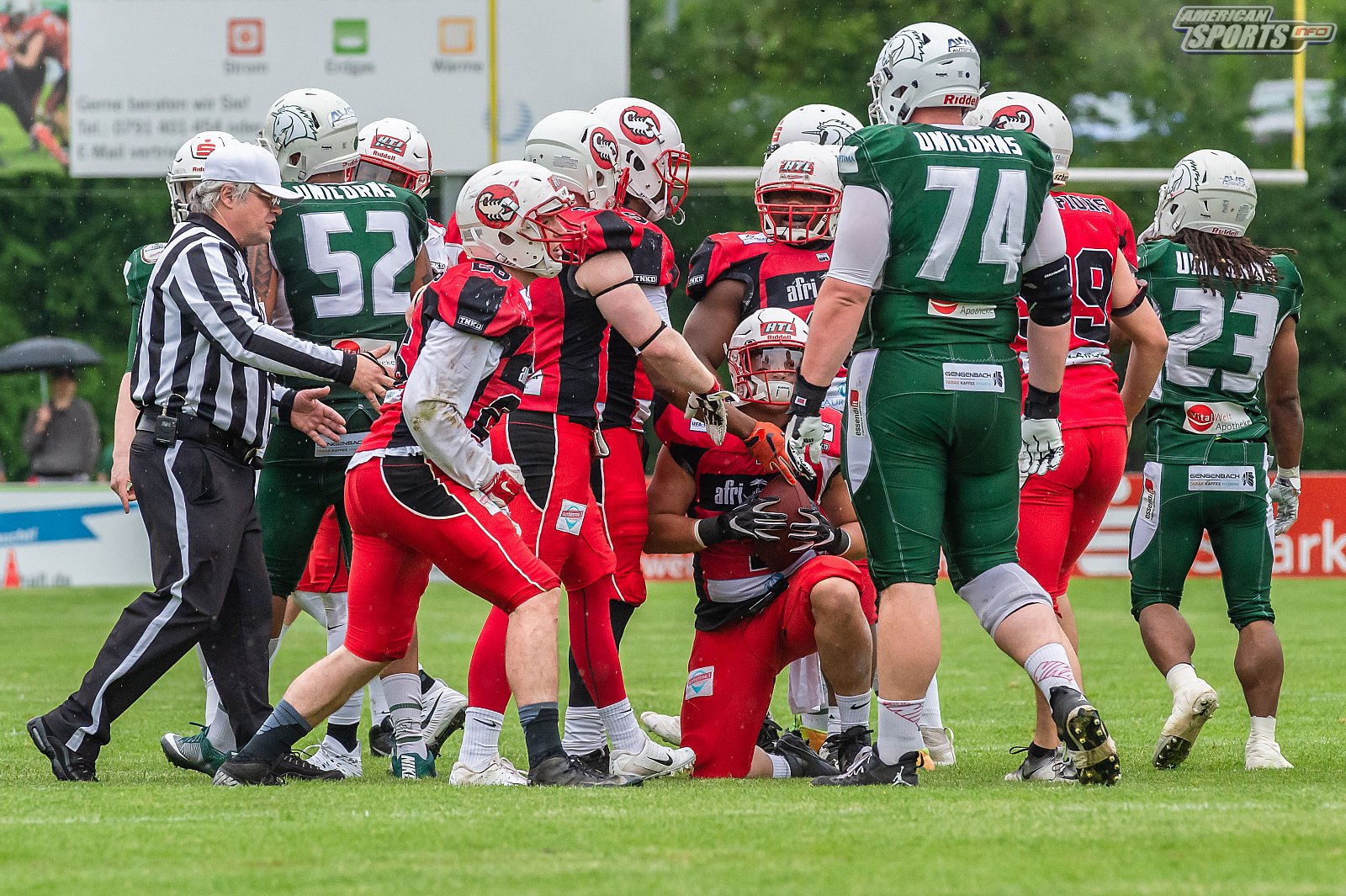 GFL Süd: Schwäbisch Hall Unicorns vs. Stuttgart Scorpions 63:13 25.05.2019