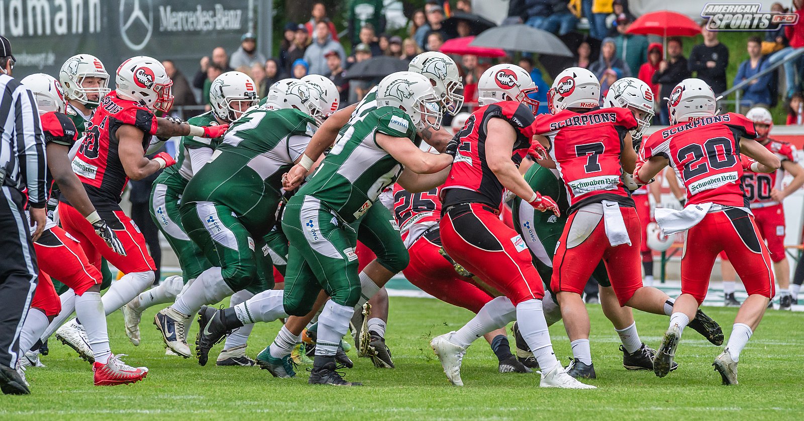 GFL Süd: Schwäbisch Hall Unicorns vs. Stuttgart Scorpions 63:13 25.05.2019