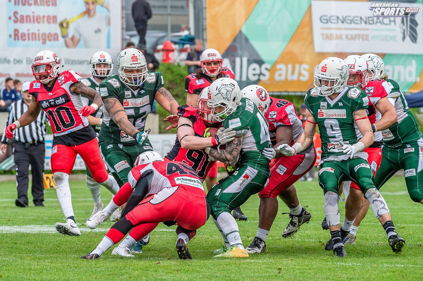 GFL Süd: Schwäbisch Hall Unicorns vs. Stuttgart Scorpions 63:13 25.05.2019