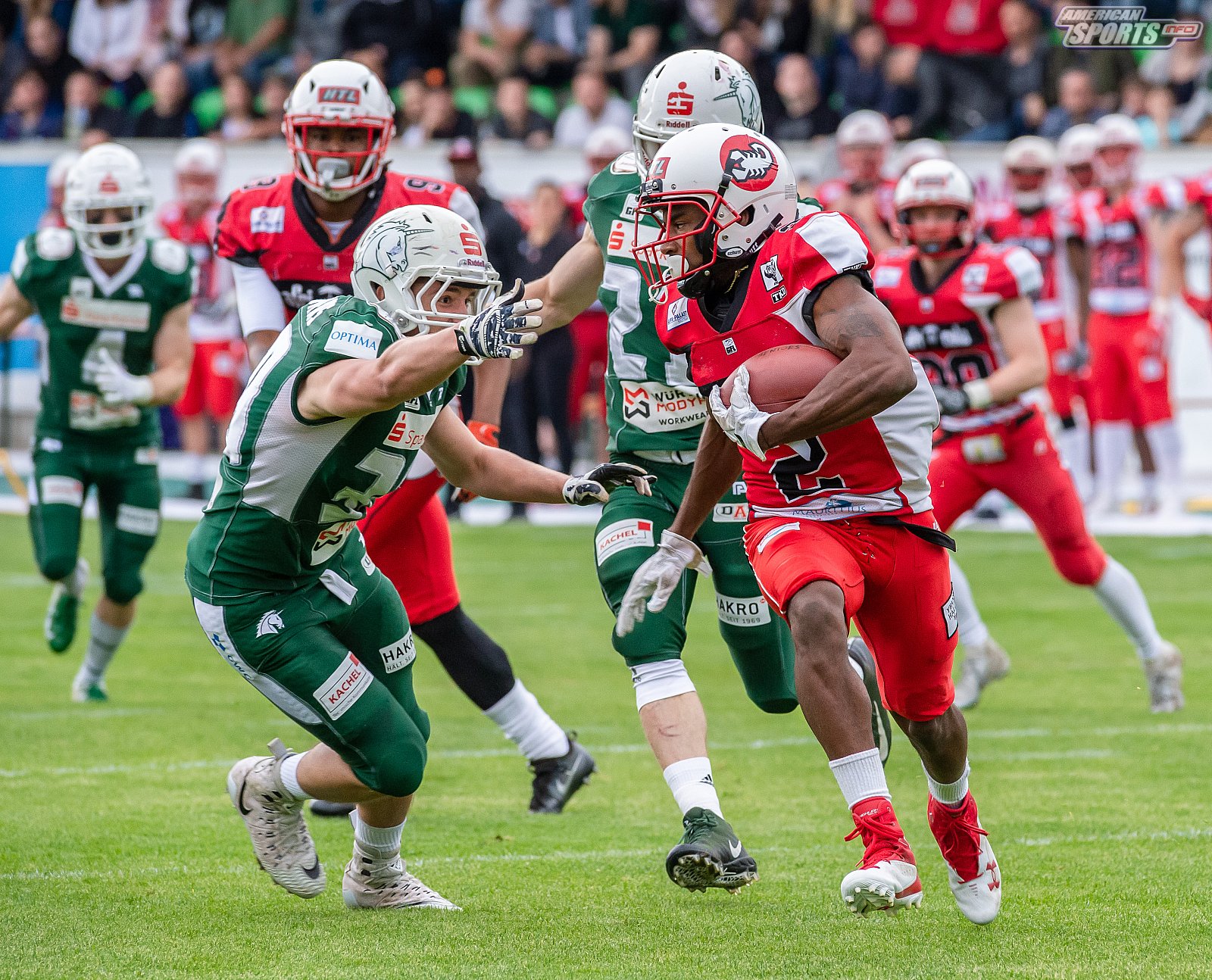 GFL Süd: Schwäbisch Hall Unicorns vs. Stuttgart Scorpions 63:13 25.05.2019