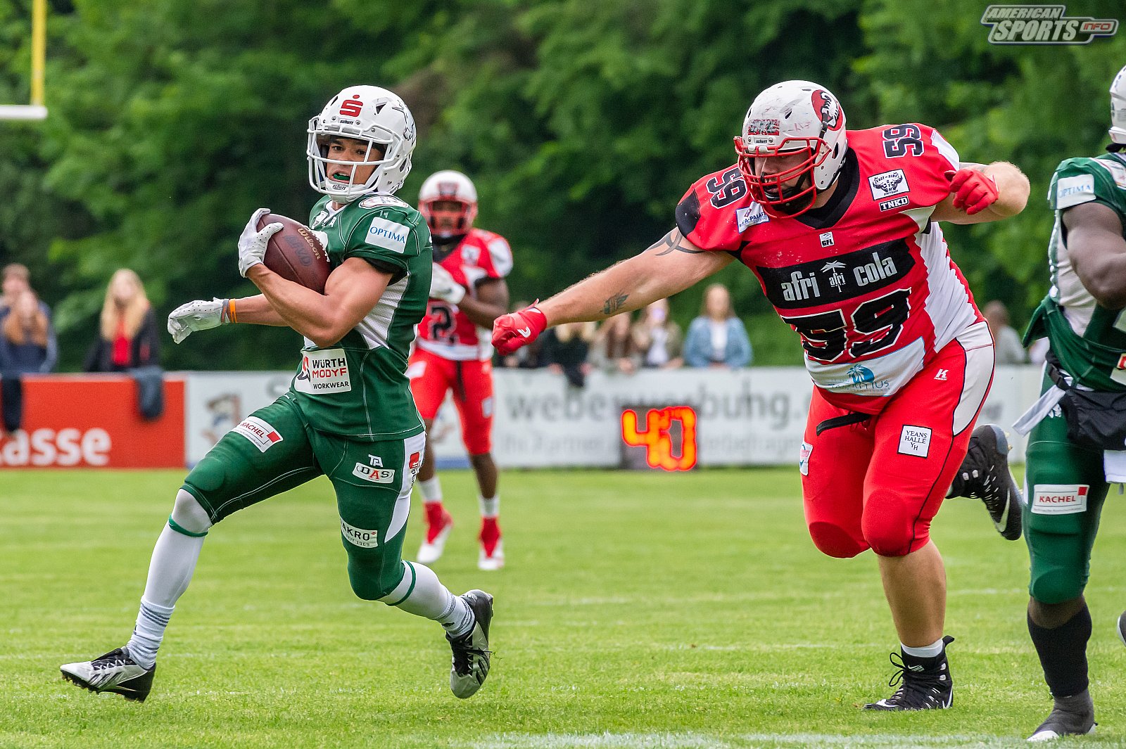 GFL Süd: Schwäbisch Hall Unicorns vs. Stuttgart Scorpions 63:13 25.05.2019