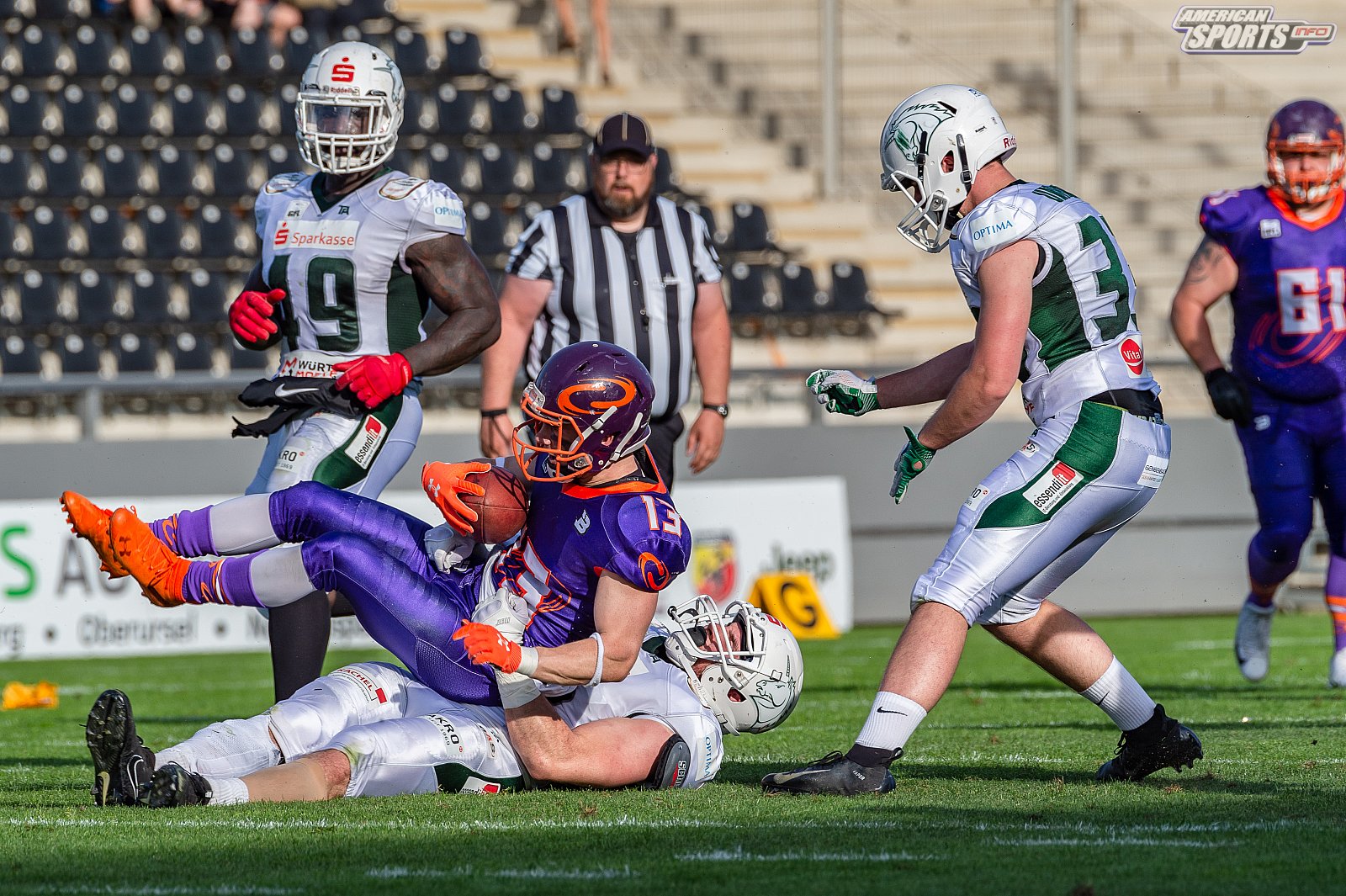 GFL Süd: Frankfurt Universe vs Schwäbisch Hall Unicorns 00:31 01.06.2019 Galerie 1