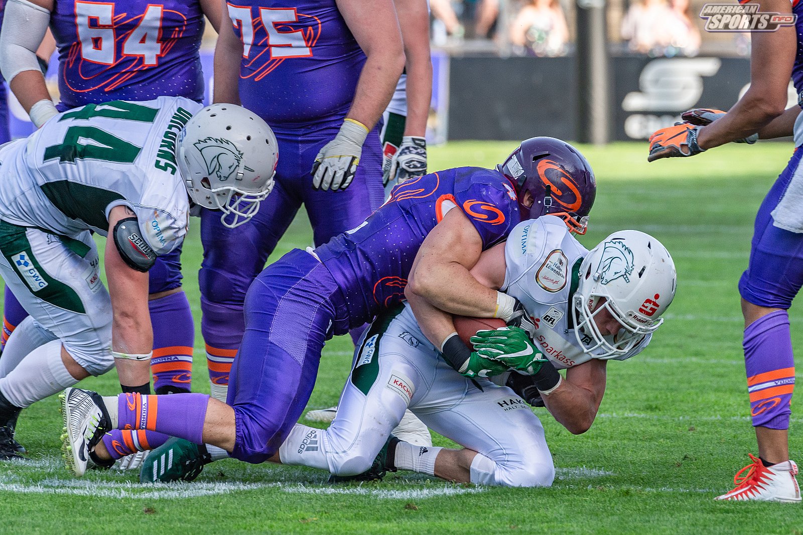 GFL Süd: Frankfurt Universe vs Schwäbisch Hall Unicorns 00:31 01.06.2019 Galerie 1