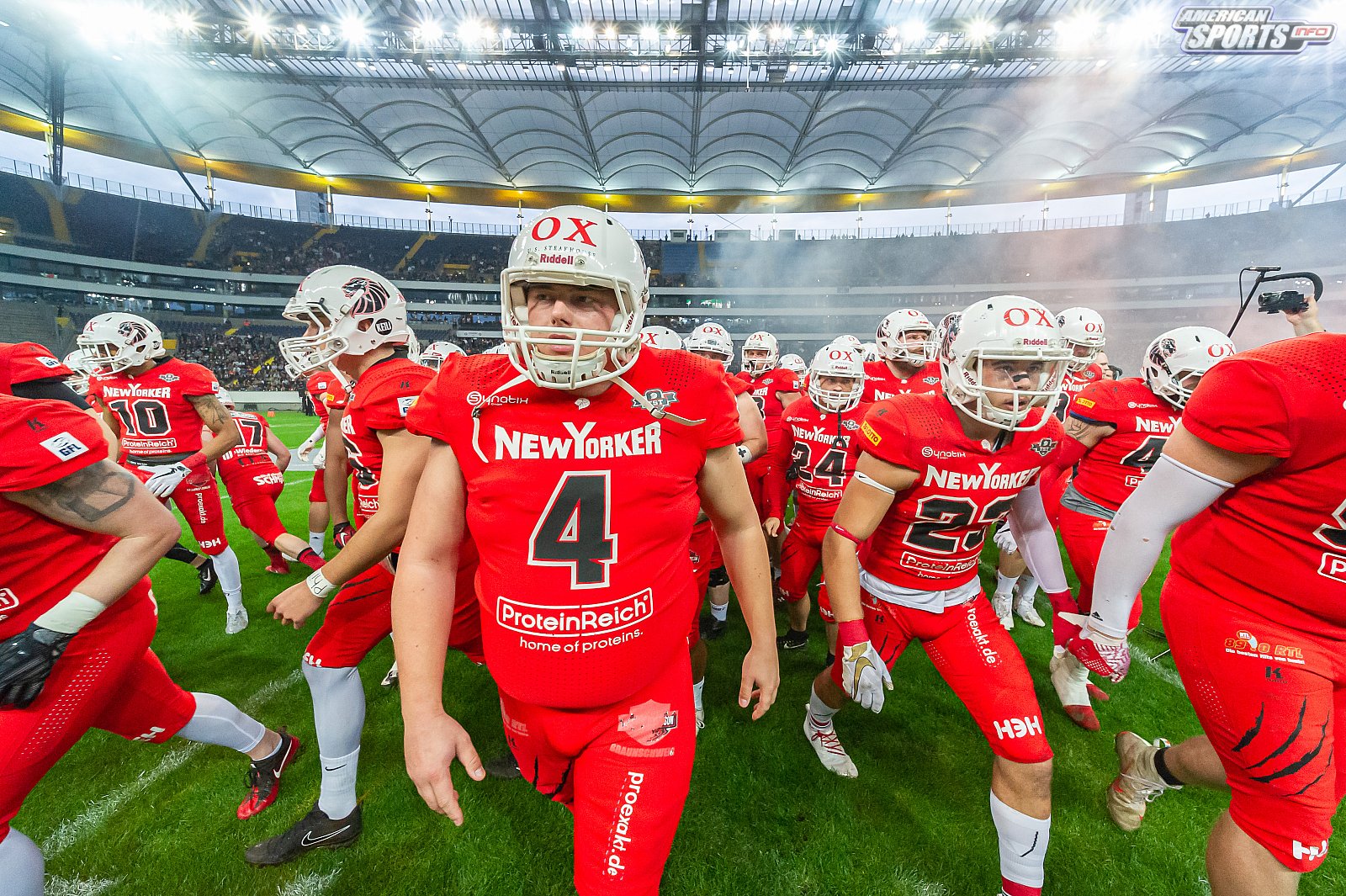 Germanbowl XLI: Schwäbisch Hall Unicorns vs NewYorker Lions Braunschweig 07:10 12.10.2019 II