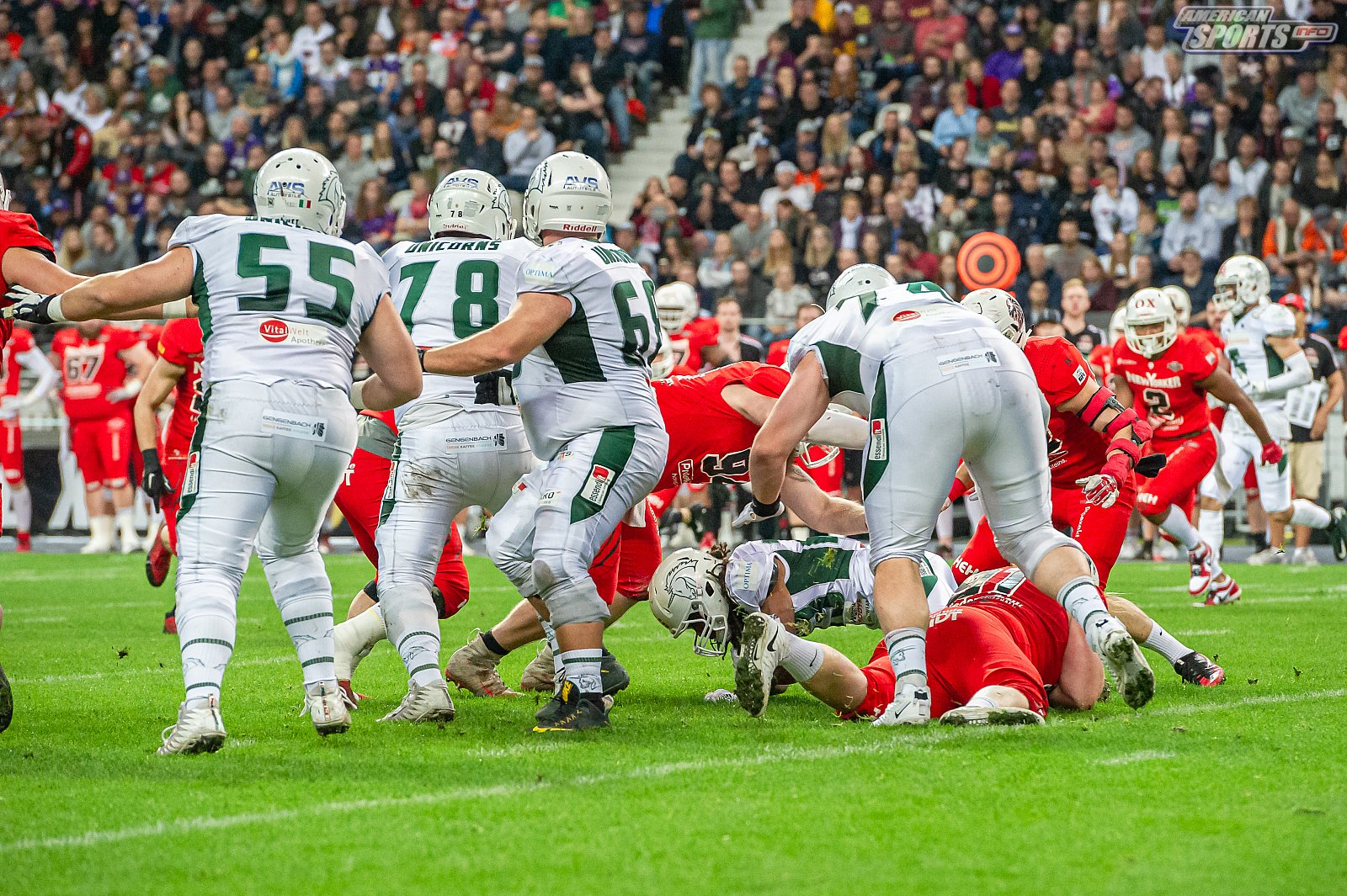 Germanbowl XLI: Schwäbisch Hall Unicorns vs NewYorker Lions Braunschweig 07:10 12.10.2019 II
