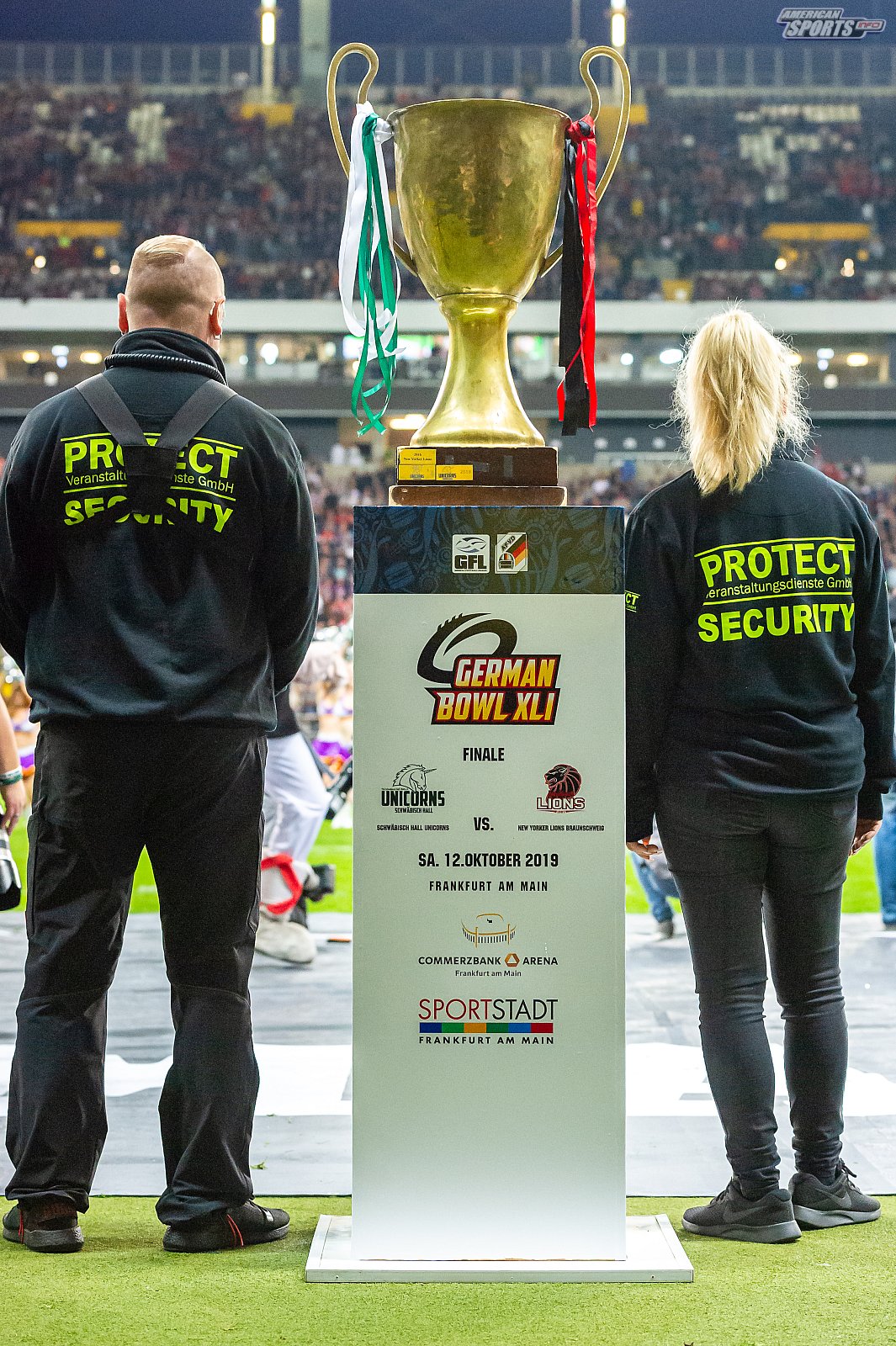 Germanbowl XLI: Schwäbisch Hall Unicorns vs NewYorker Lions Braunschweig 07:10 12.10.2019 II
