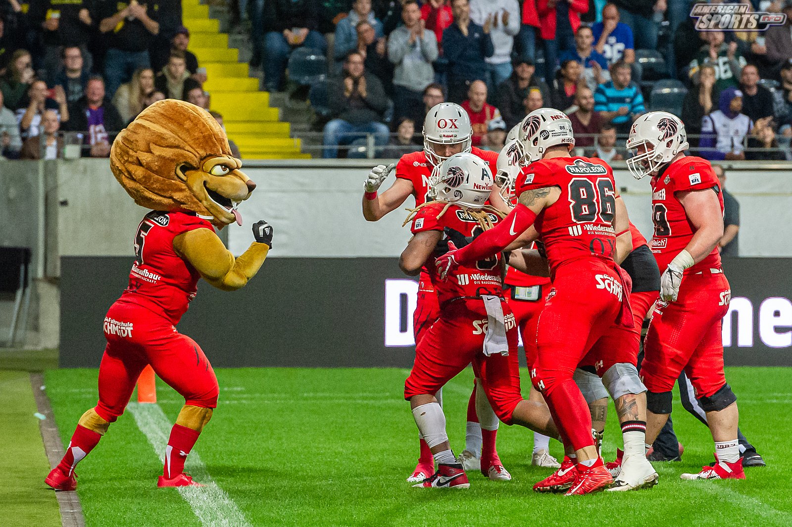 Germanbowl XLI: Schwäbisch Hall Unicorns vs NewYorker Lions Braunschweig 07:10 12.10.2019 II