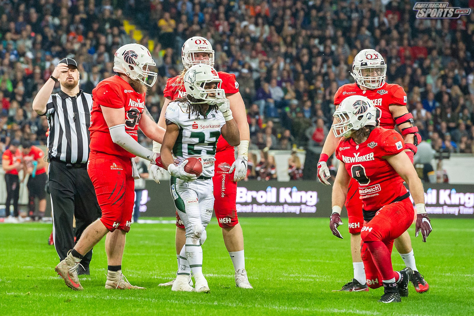 Germanbowl XLI: Schwäbisch Hall Unicorns vs NewYorker Lions Braunschweig 07:10 12.10.2019 II