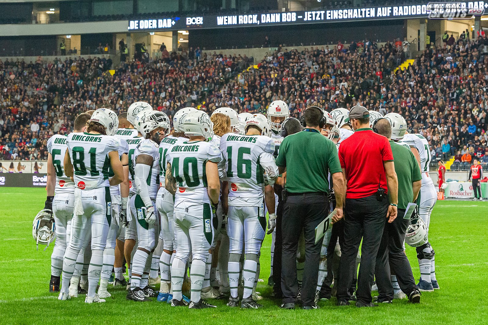 Germanbowl XLI: Schwäbisch Hall Unicorns vs NewYorker Lions Braunschweig 07:10 12.10.2019 II