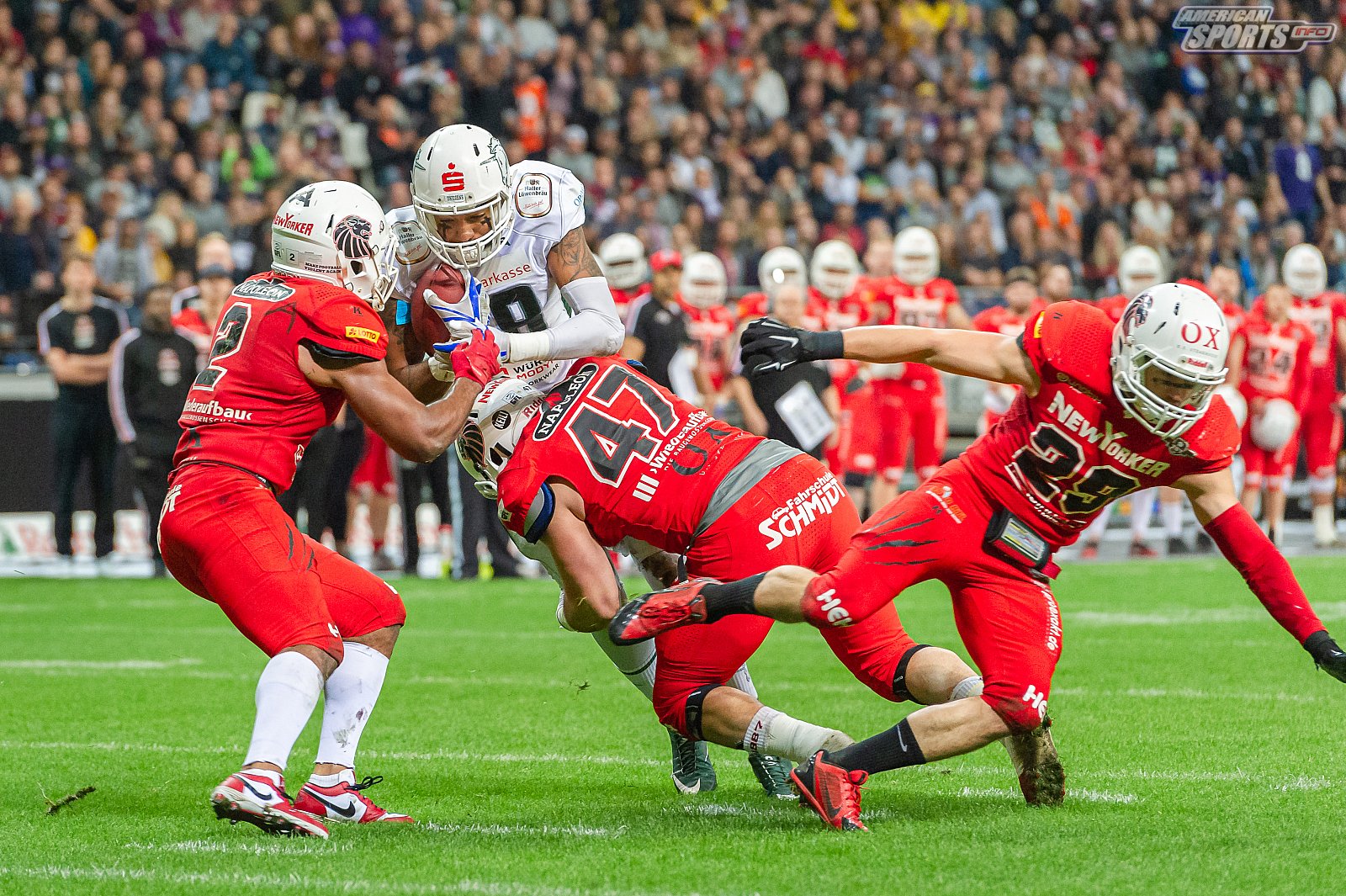 Germanbowl XLI: Schwäbisch Hall Unicorns vs NewYorker Lions Braunschweig 07:10 12.10.2019 II