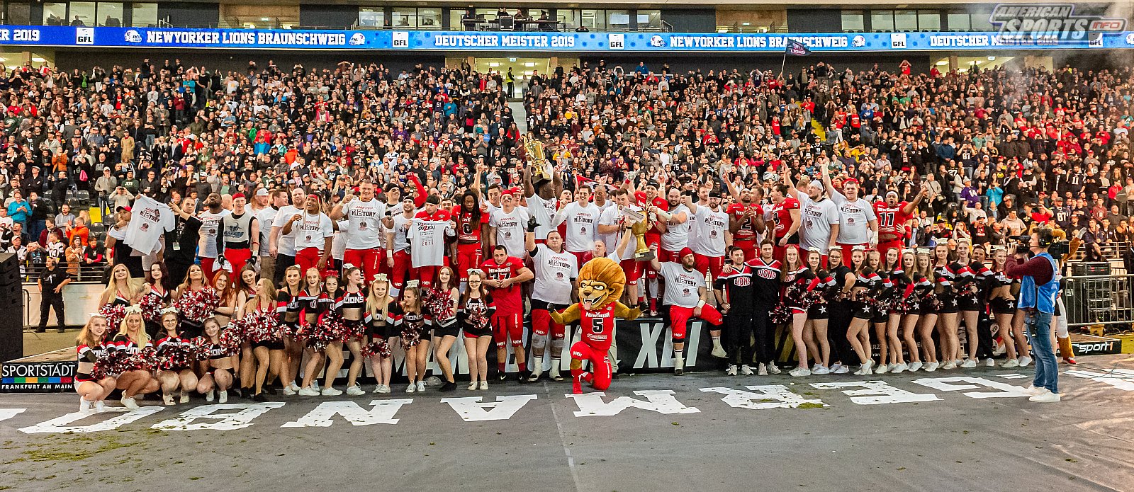 Germanbowl XLI: Schwäbisch Hall Unicorns vs NewYorker Lions Braunschweig 07:10 12.10.2019 II