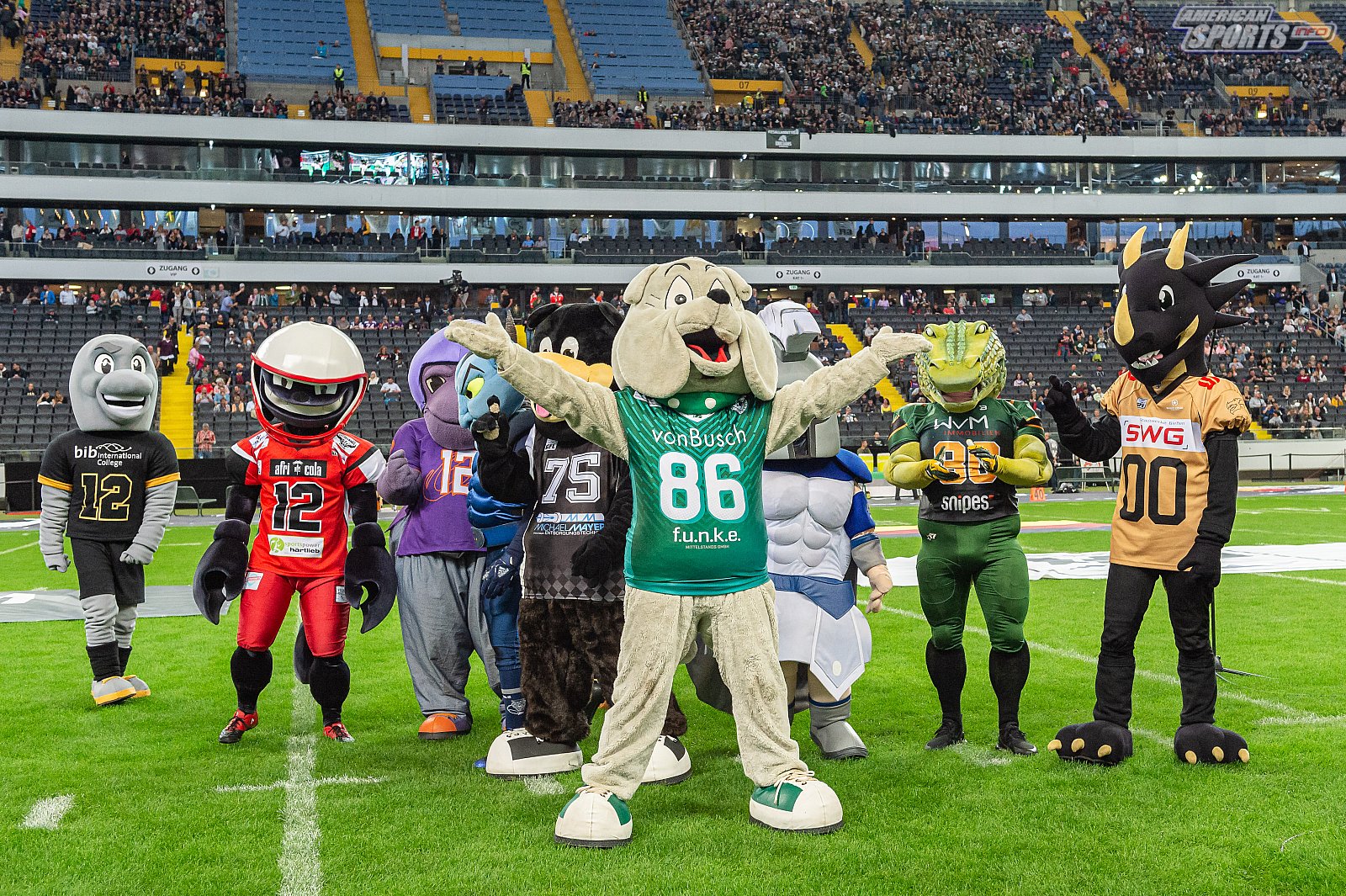 Germanbowl XLI: Schwäbisch Hall Unicorns vs NewYorker Lions Braunschweig 07:10 12.10.2019 II