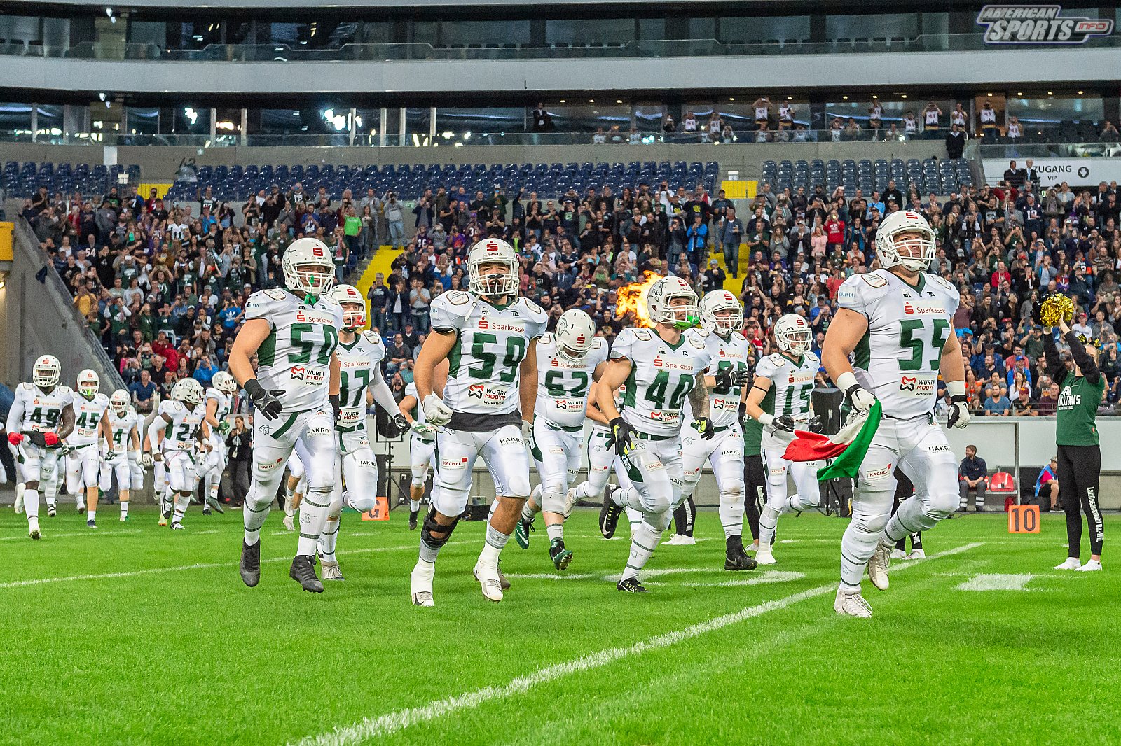 Germanbowl XLI: Schwäbisch Hall Unicorns vs NewYorker Lions Braunschweig 07:10 12.10.2019 II