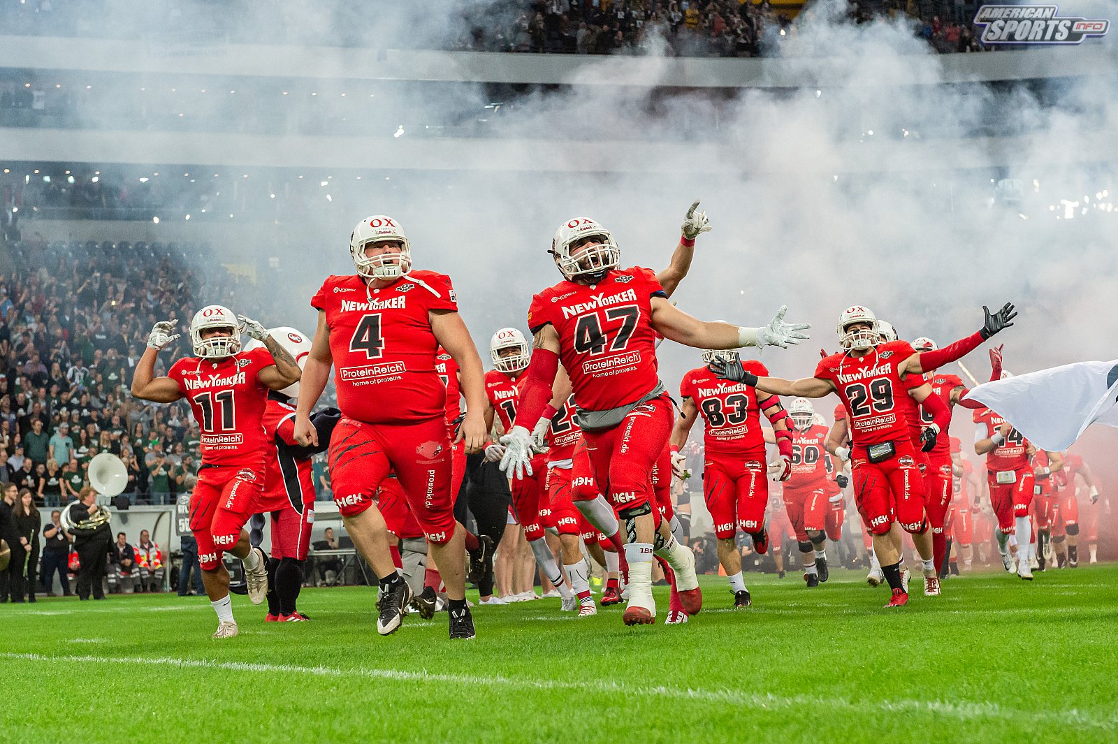 Germanbowl XLI: Schwäbisch Hall Unicorns vs NewYorker Lions Braunschweig 07:10 12.10.2019 II