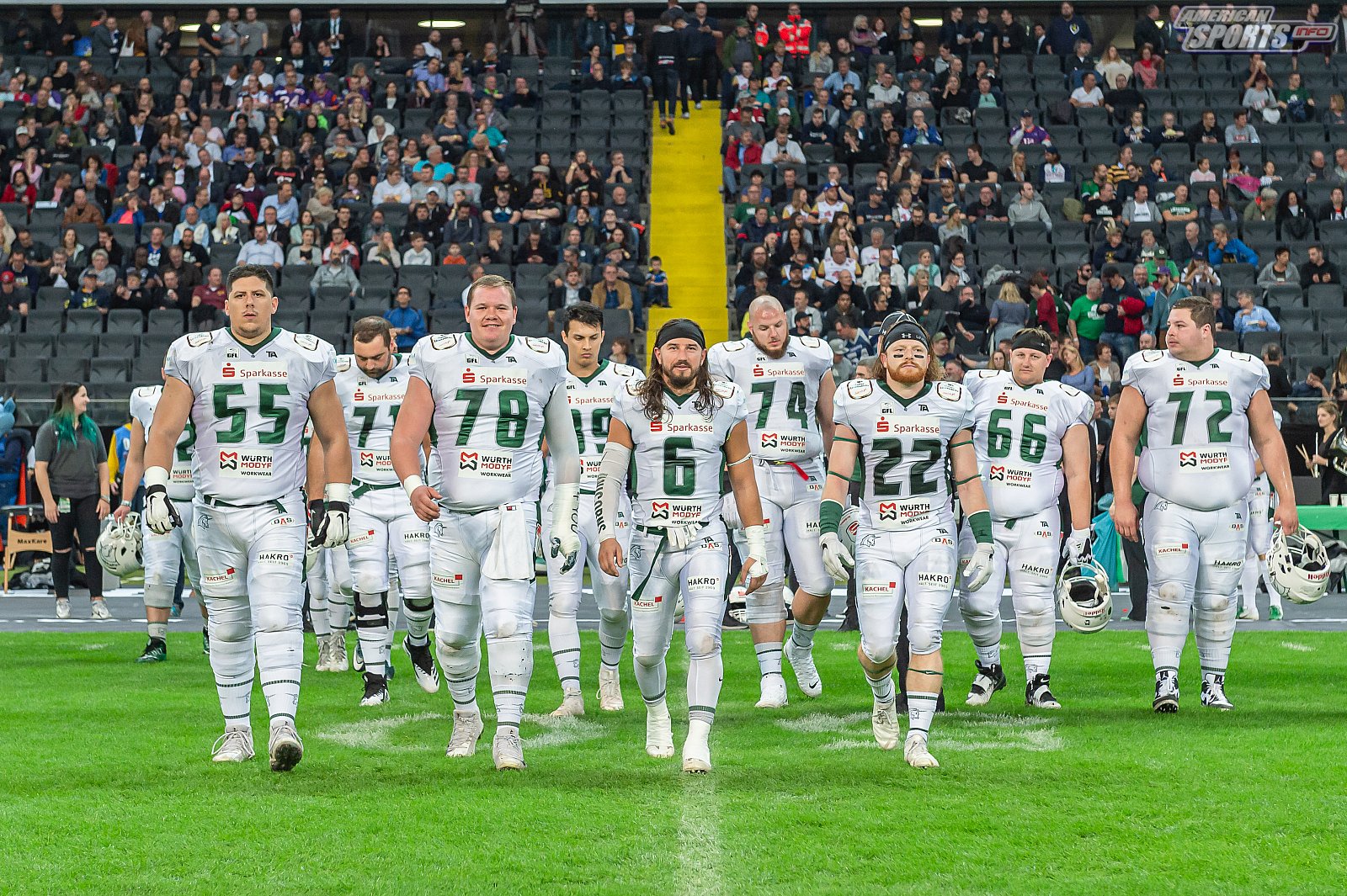 Germanbowl XLI: Schwäbisch Hall Unicorns vs NewYorker Lions Braunschweig 07:10 12.10.2019 II
