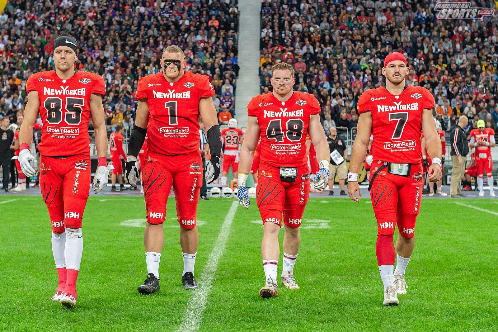 Germanbowl XLI: Schwäbisch Hall Unicorns vs NewYorker Lions Braunschweig 07:10 12.10.2019 II