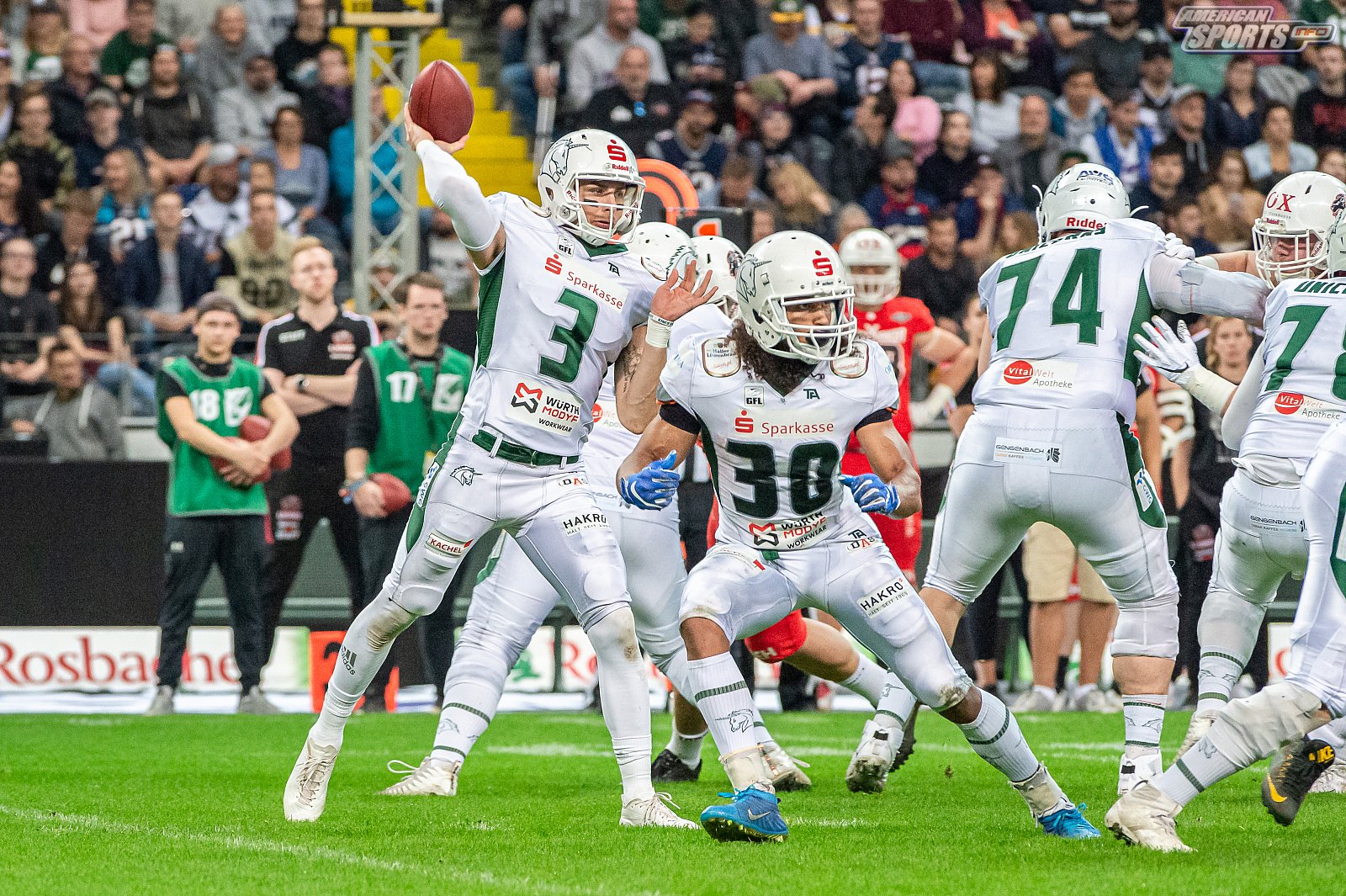 Germanbowl XLI: Schwäbisch Hall Unicorns vs NewYorker Lions Braunschweig 07:10 12.10.2019 II