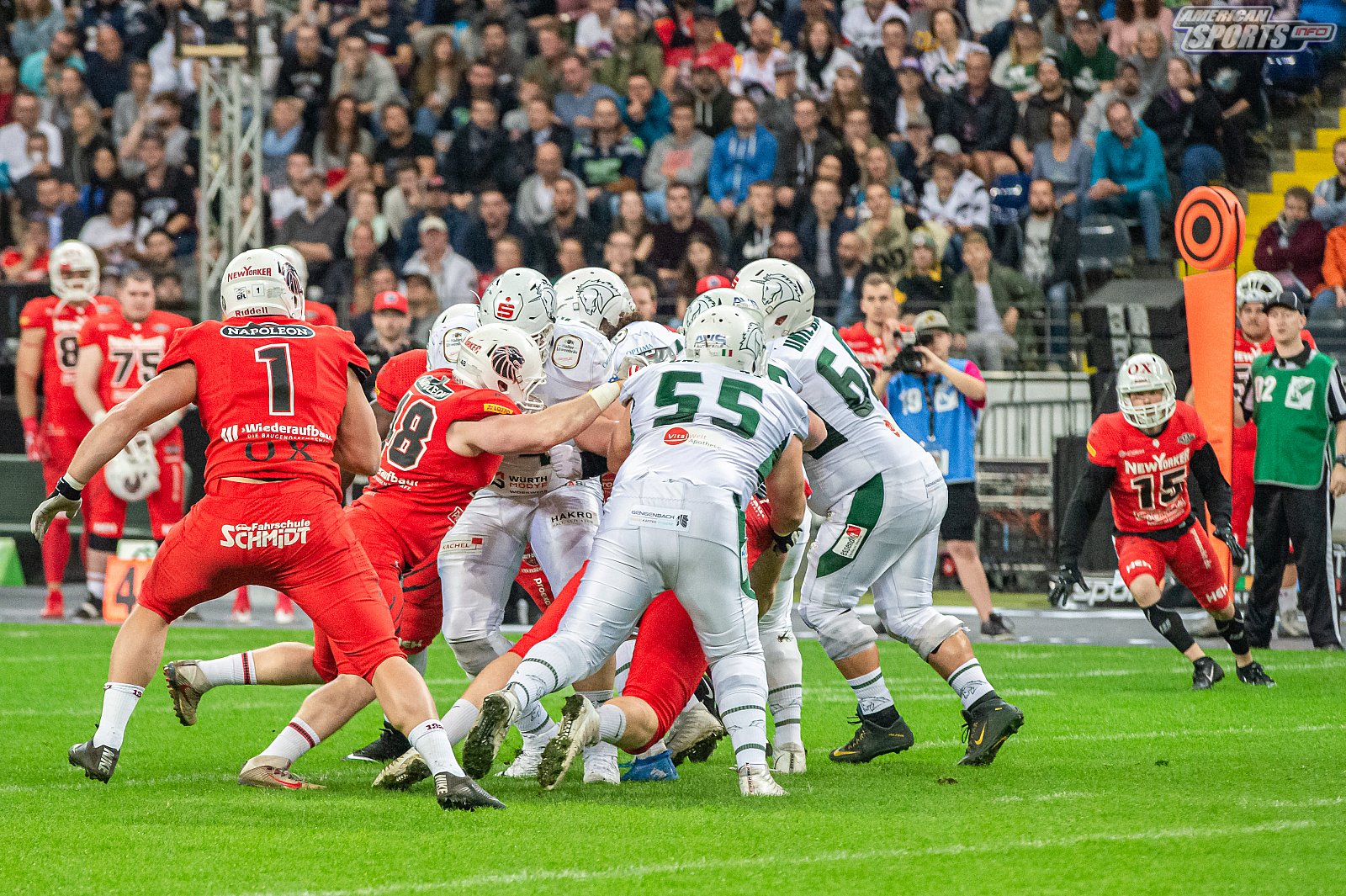 Germanbowl XLI: Schwäbisch Hall Unicorns vs NewYorker Lions Braunschweig 07:10 12.10.2019 II