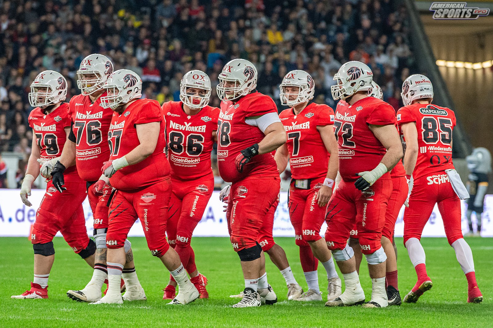 Germanbowl XLI: Schwäbisch Hall Unicorns vs NewYorker Lions Braunschweig 07:10 12.10.2019 II