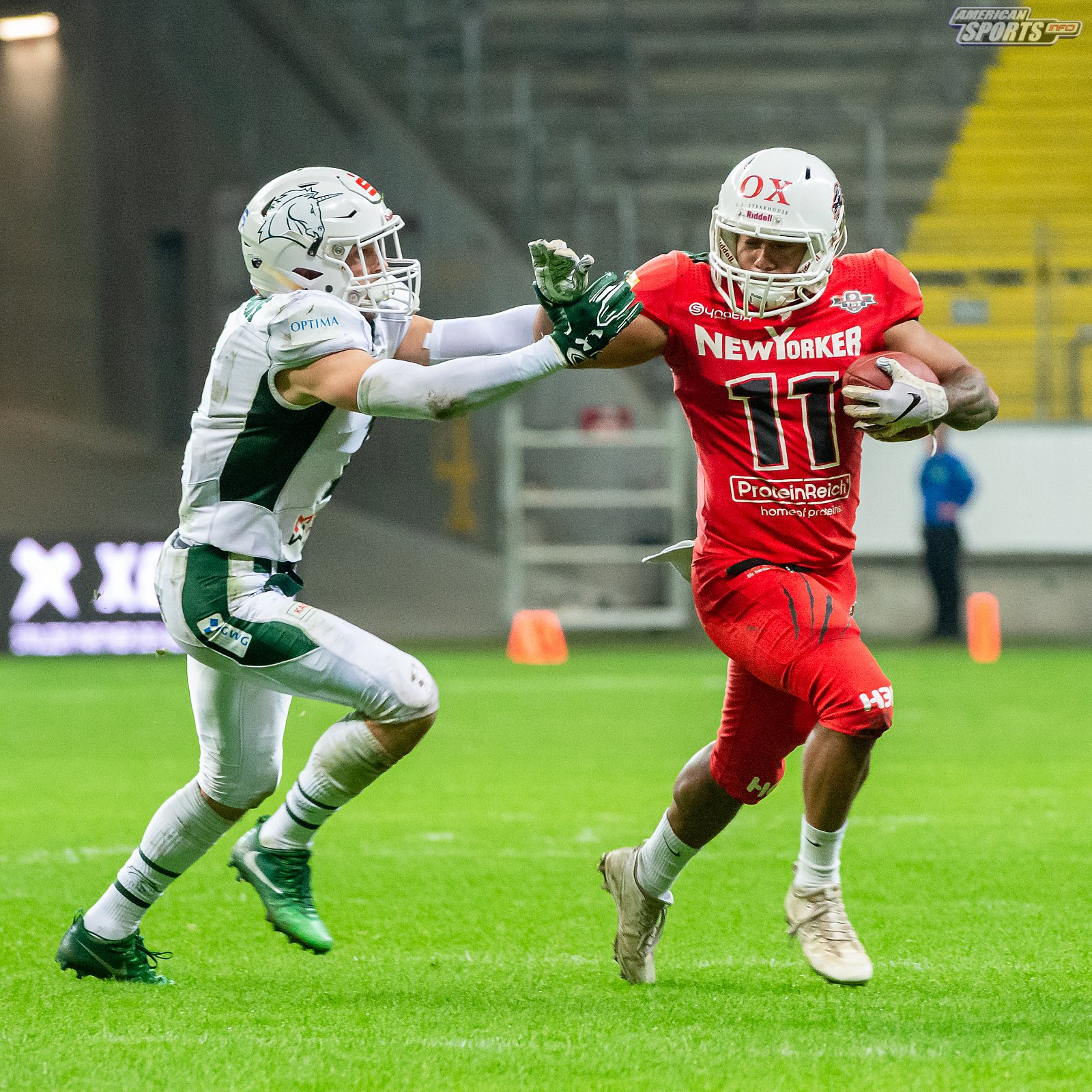Germanbowl XLI: Schwäbisch Hall Unicorns vs NewYorker Lions Braunschweig 07:10 12.10.2019 II