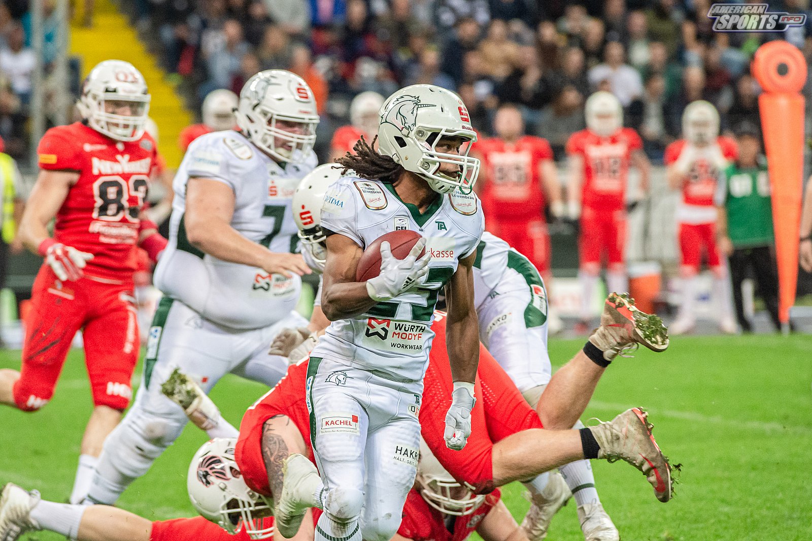 Germanbowl XLI: Schwäbisch Hall Unicorns vs NewYorker Lions Braunschweig 07:10 12.10.2019 II