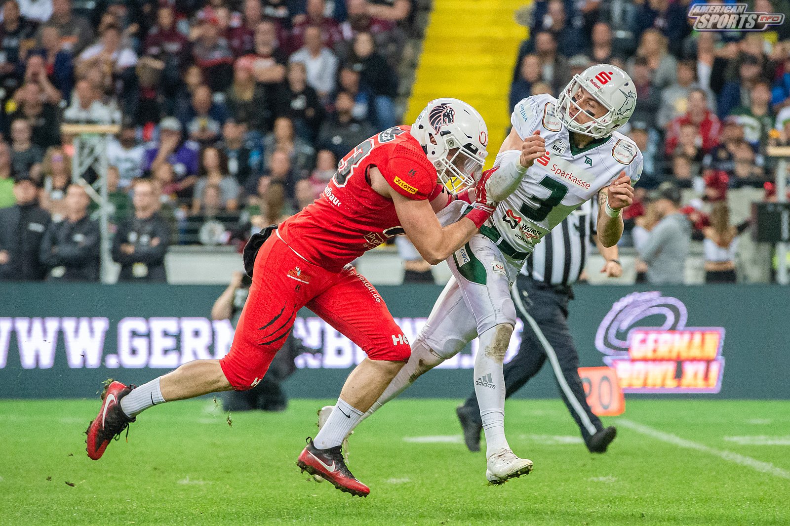 Germanbowl XLI: Schwäbisch Hall Unicorns vs NewYorker Lions Braunschweig 07:10 12.10.2019 II