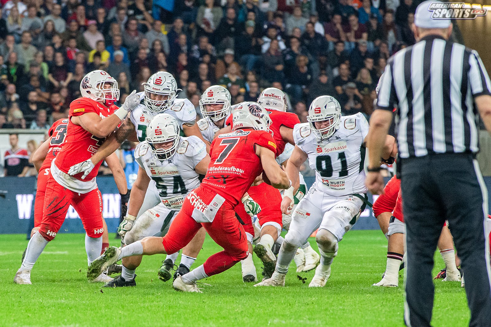 Germanbowl XLI: Schwäbisch Hall Unicorns vs NewYorker Lions Braunschweig 07:10 12.10.2019 II