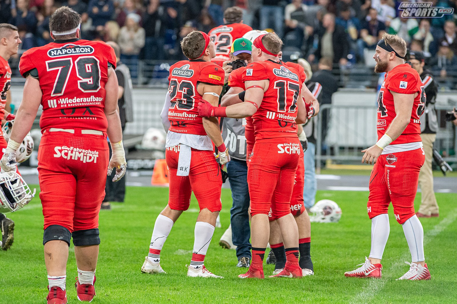 Germanbowl XLI: Schwäbisch Hall Unicorns vs NewYorker Lions Braunschweig 07:10 12.10.2019 II