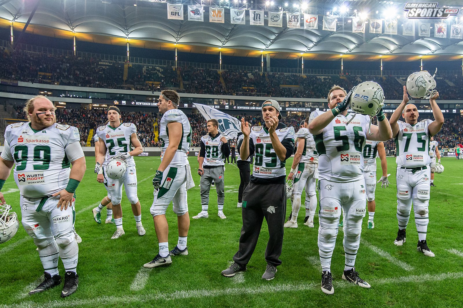 Germanbowl XLI: Schwäbisch Hall Unicorns vs NewYorker Lions Braunschweig 07:10 12.10.2019 II